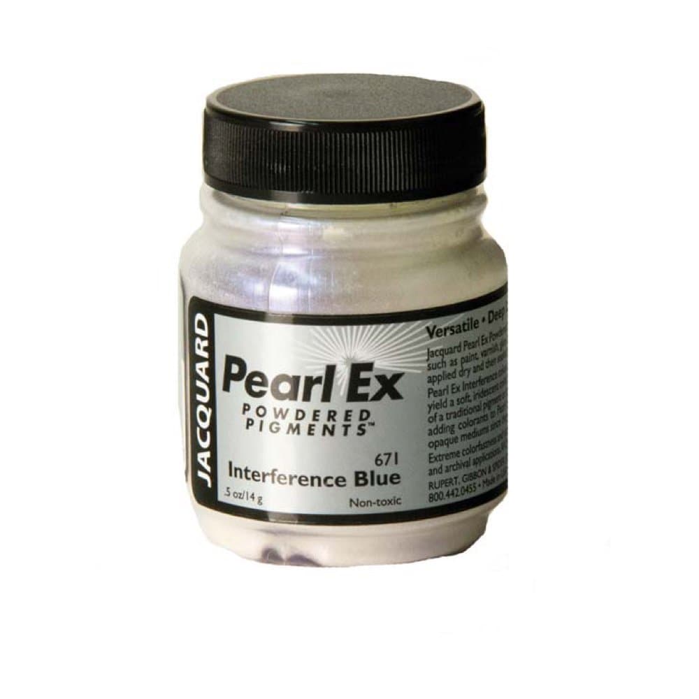 Jacquard Pearl Ex Pigment .5 Oz Interference Blue
