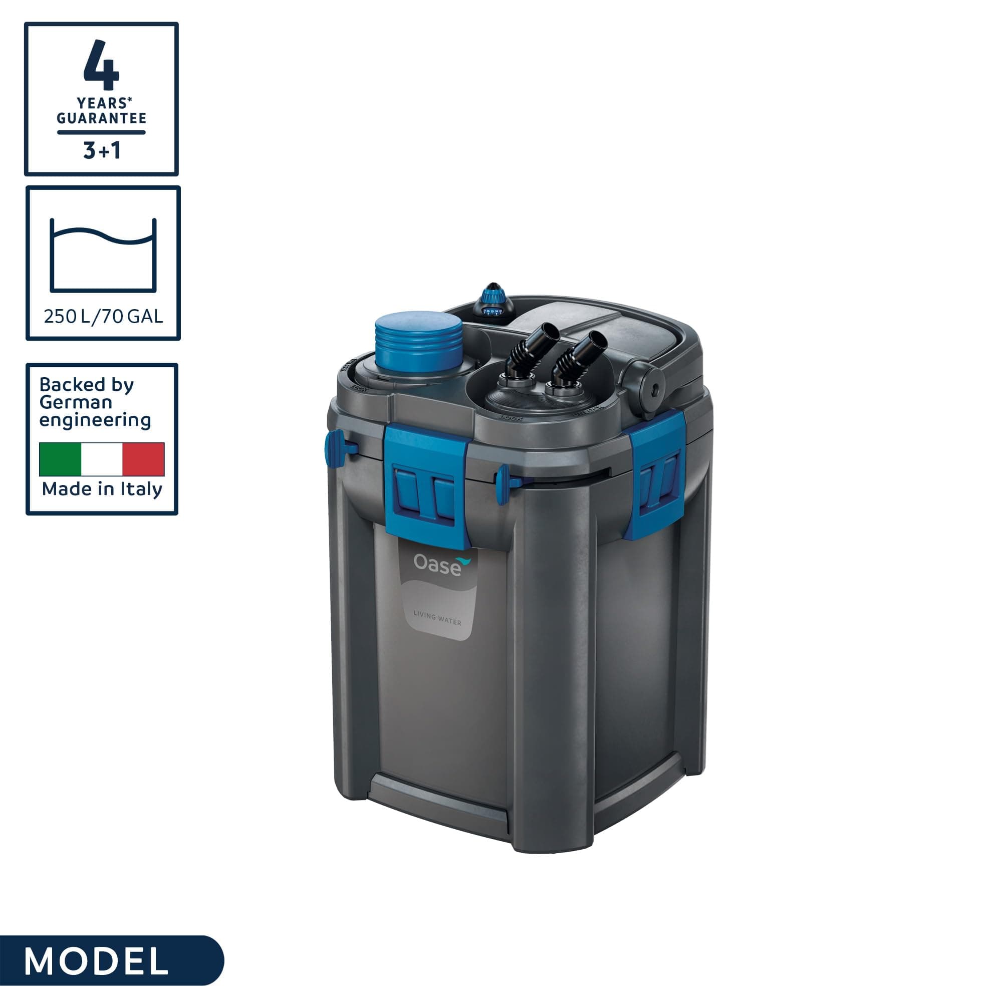 OASE Indoor Aquatics Biomaster Thermo 250,Black