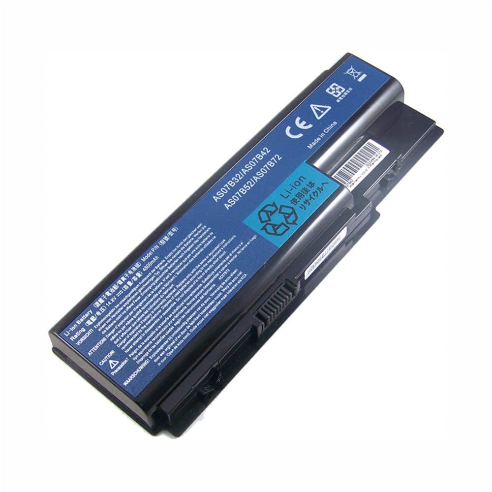 14.8V 4800mAh Laptop Battery AS07B42 for Acer Aspire 5940G 5942G 8930G 8935G 8940G AS07B42 14.8V 8cell