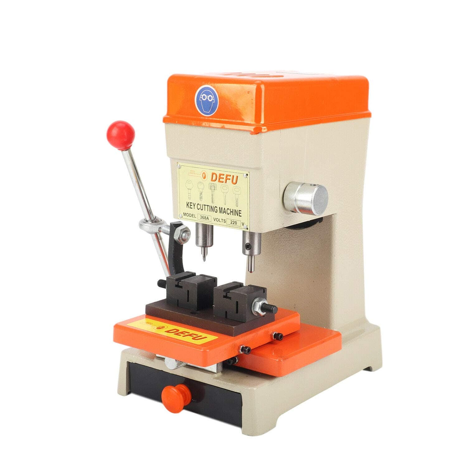 Adoner Key Duplicating Machine Automatic Cutting & Full Set Cutters Locksmith 368A