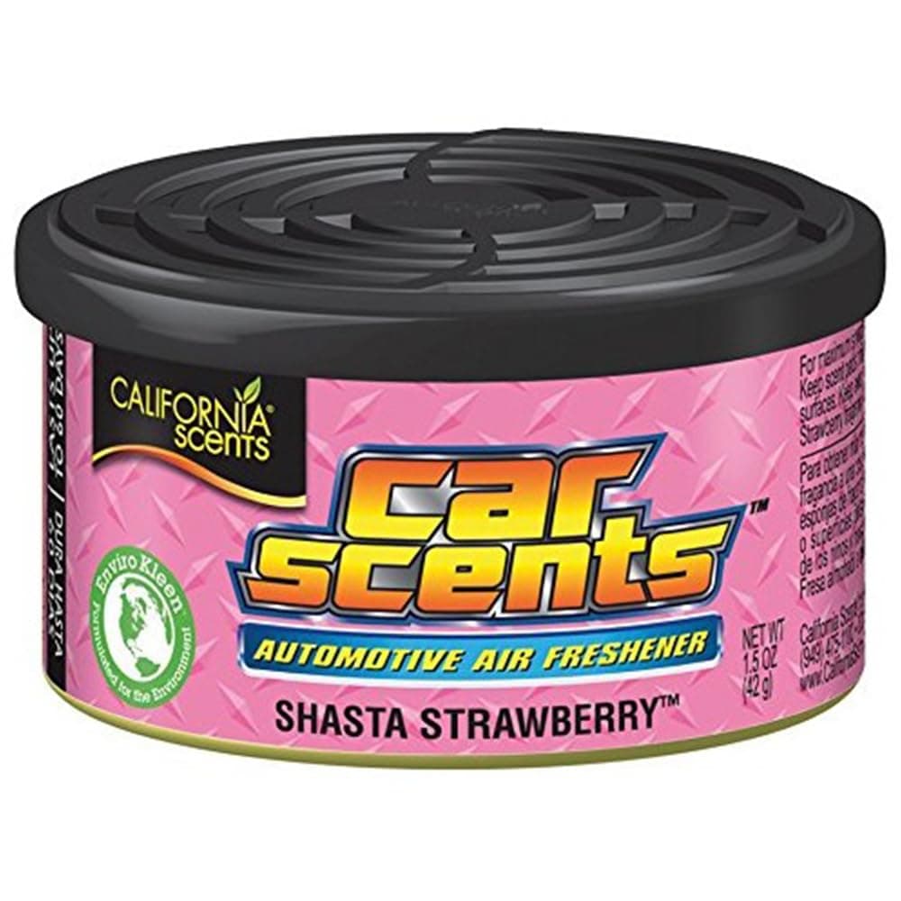 California Scents 1021 Car Scents Shasta Strawberry Pink