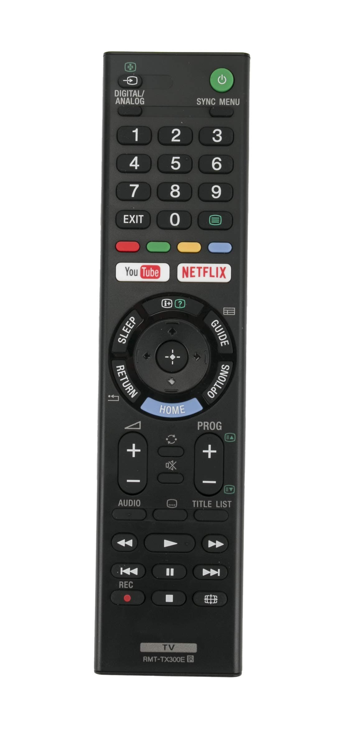 ALLIMITY RMT-TX300E (149331411) Remote Control Replace for Sony LED LCD TV KDL-40WE663 KDL-40WE665 KDL-43WE754 KDL-43WE755 KDL-49WE660 KDL-49WE663 KDL-49WE665 KDL-49WE750 KDL-49WE755