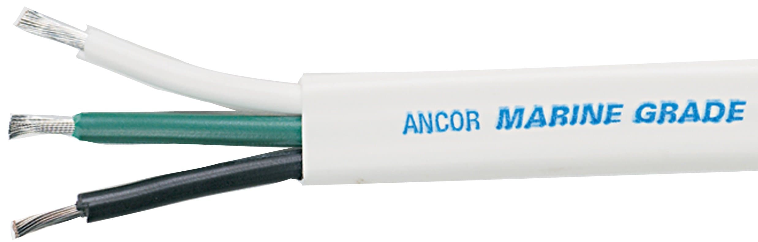 Ancor 131310 Triplex Cable, 12/3 AWG (3 x 3mm2), Flat - 100ft
