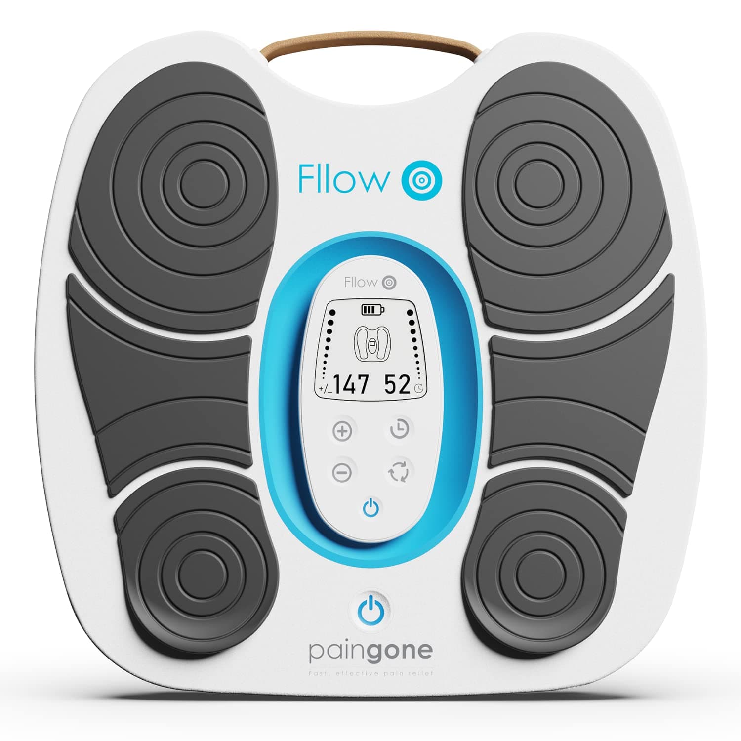Paingone New Circulation Device | Fllow Expert | Foot - Leg Massager to Improve Circulation and Well Being | Improve Your Circulation Fllow & Soothe Aching Muscles