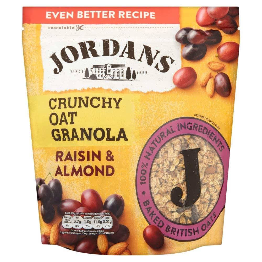Jordans Crunchy Oat Granola, Raisin and Almond, 750g