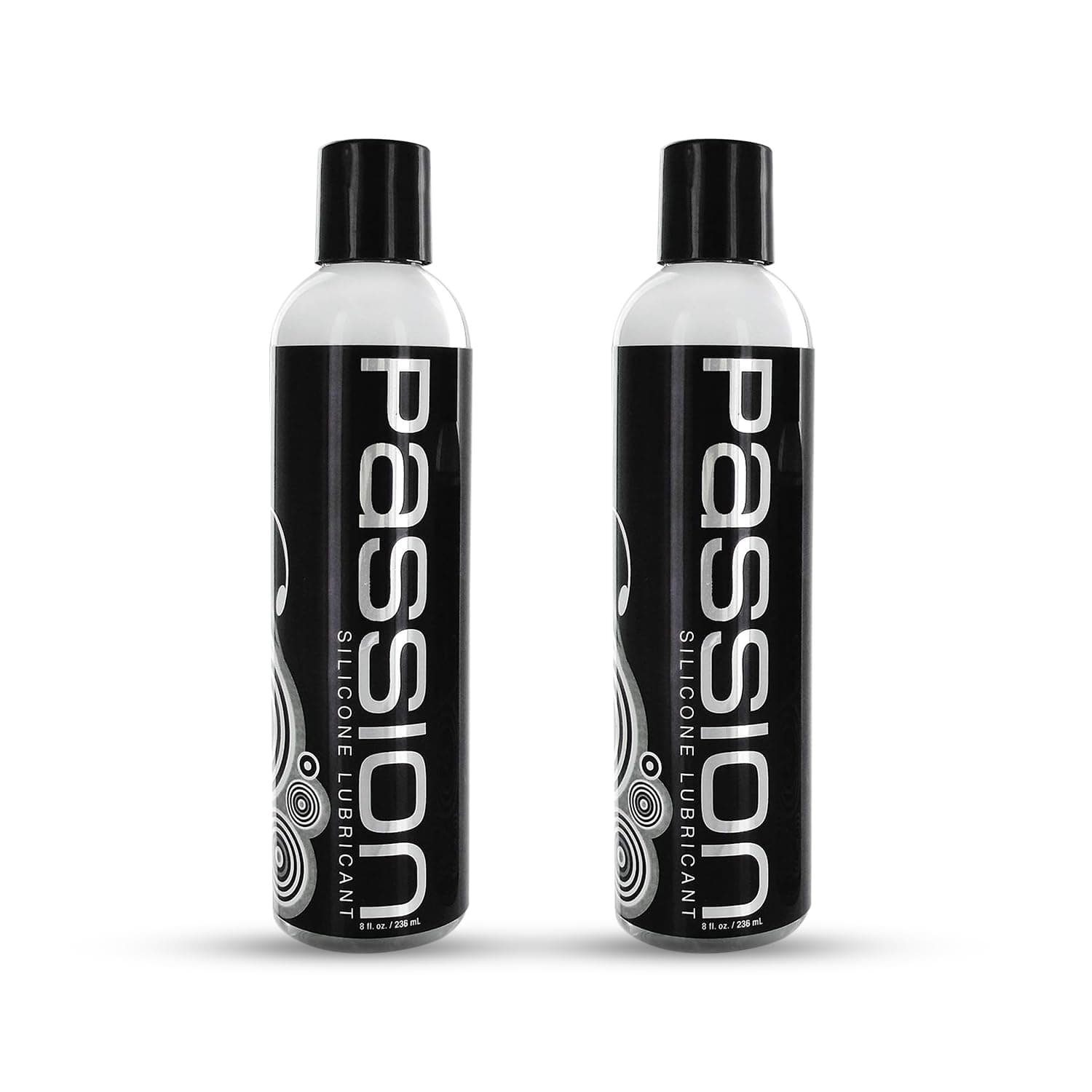 Passion Premium Silicone Lubricant Twin Pack, 16 Fl Oz - Long-Lasting, Non-Sticky Formula, Made in USA, Smooth Application for Comfort - 16 Fl Oz (Pack of Two)
