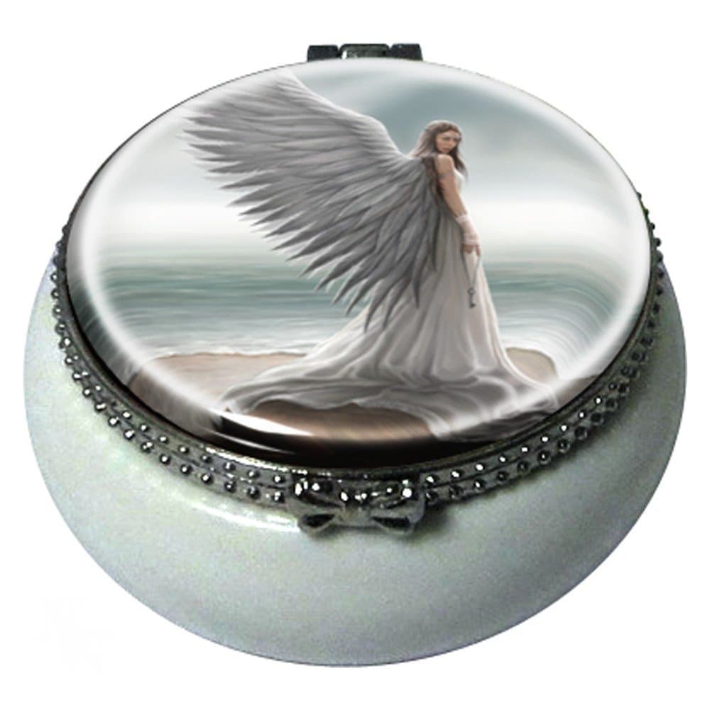 Anne Stokes Collection Spirit Guide Angel Art Mini Trinket Box by Anne Stokes