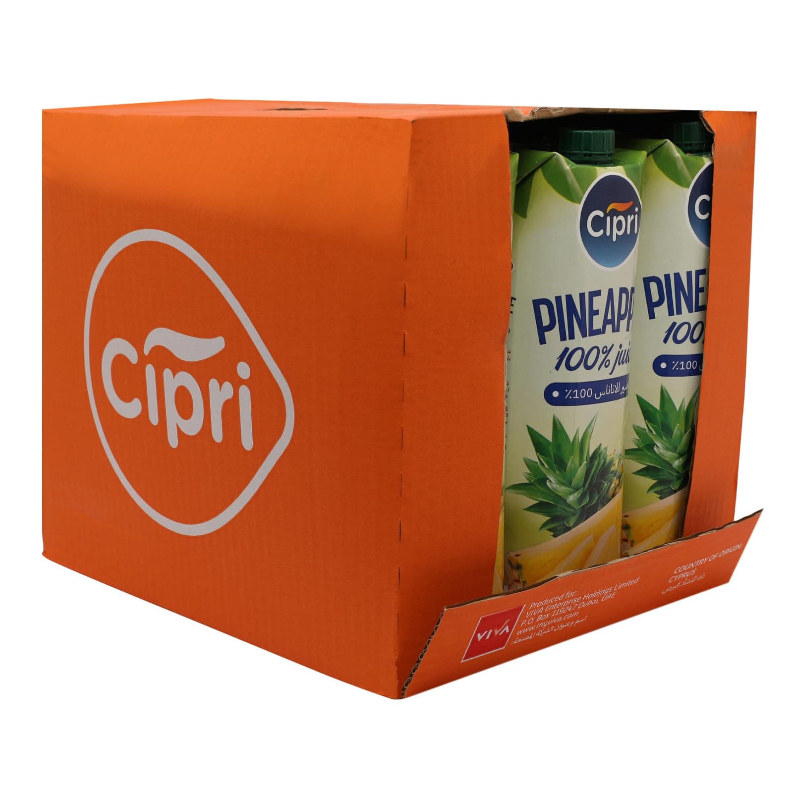 Cipri Pineapple Juice 12 x 1 Liter