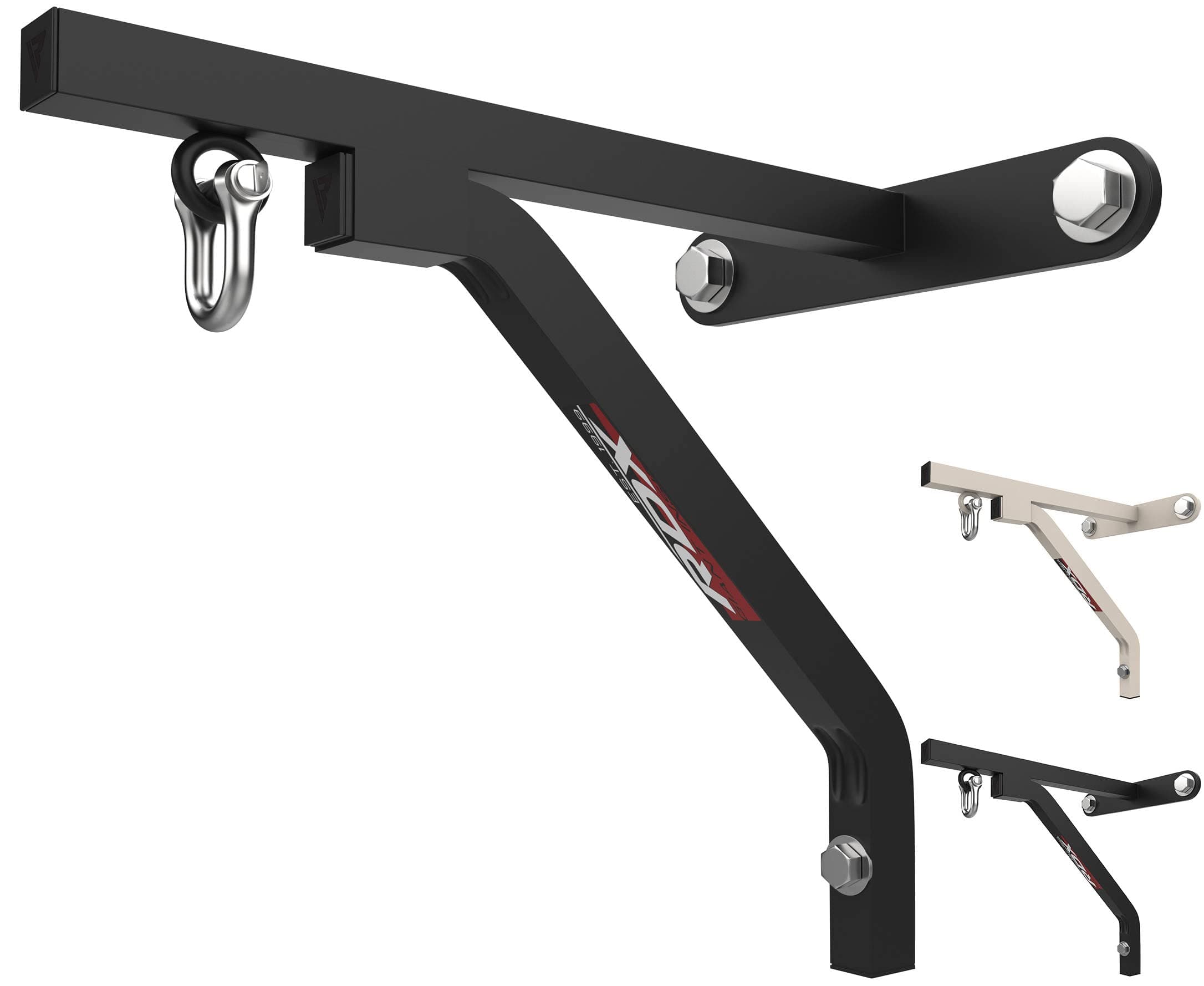 Mount Hanger Wall Bracket, Boxing Punch Bag 16 Gauge Heavy Duty Iron Bar, Steel Hanging Fixings D-Shackle, Boxing MMA Kickboxing Muay Thai Punching Training, Outdoor Fitness Home Gym