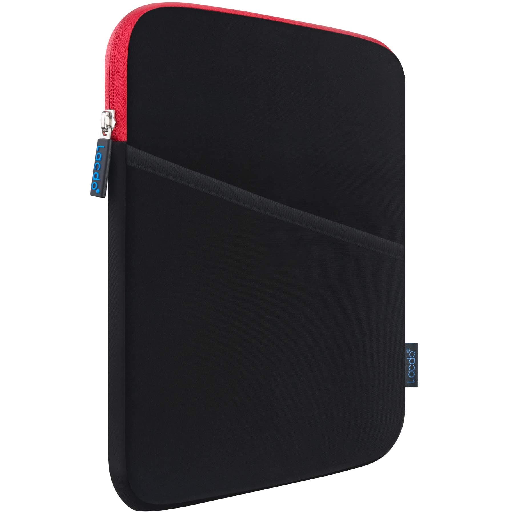 Lacdo Tablet Sleeve Case for 11 inch iPad A16 / 11 inch iPad Air M4 M3 M2 / 11" iPad Pro M5 M4 / 10.9" iPad /10.2" iPad / 10.9" ipad Air / 11 Inch Samsung Galaxy Tab A9+ Bag, Fit Magic Keyboard, Red