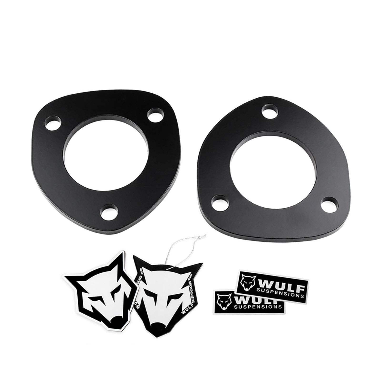 Wulf Front 1/2" Strut Spacer Leveling Lift Kit 2006 to 2018 compatible with model Dodge Ram 1500 4X4