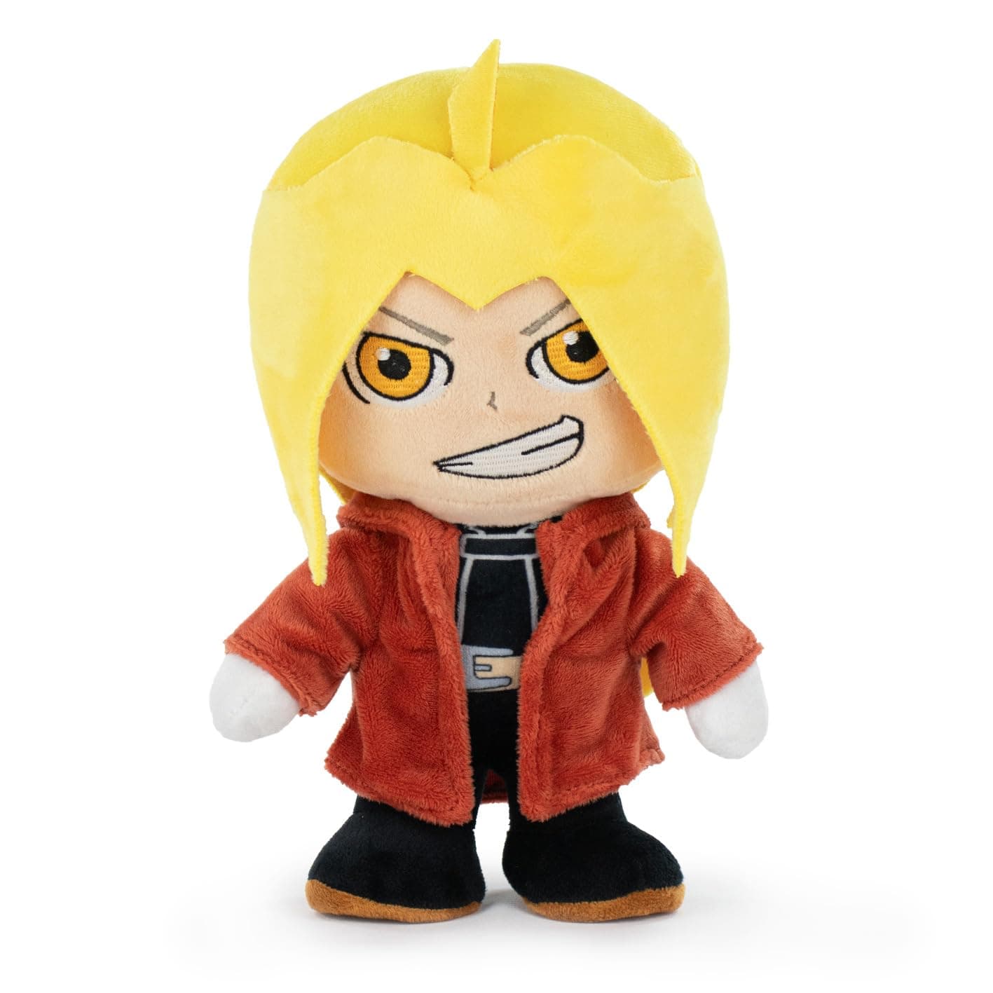 Barrado Fullmetal Alchemist Plush Characters - 26 cm - Edward, Alphonse - Super Soft Quality (Edward)