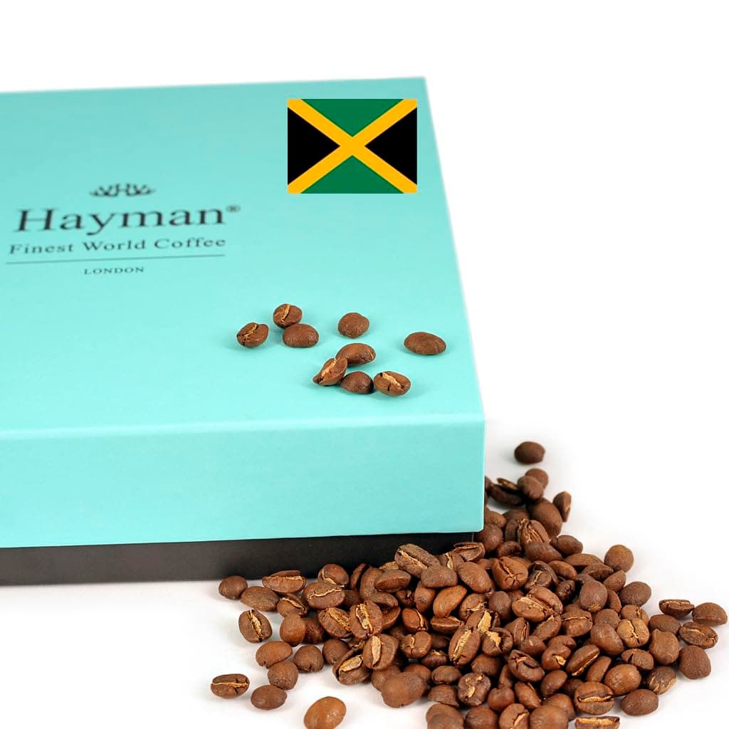 Hayman, 100% Blue Mountain Coffee from Jamaica, Whole Bean, Medium Roast, 200g | Fresh Roasted Jamaican Coffee Beans