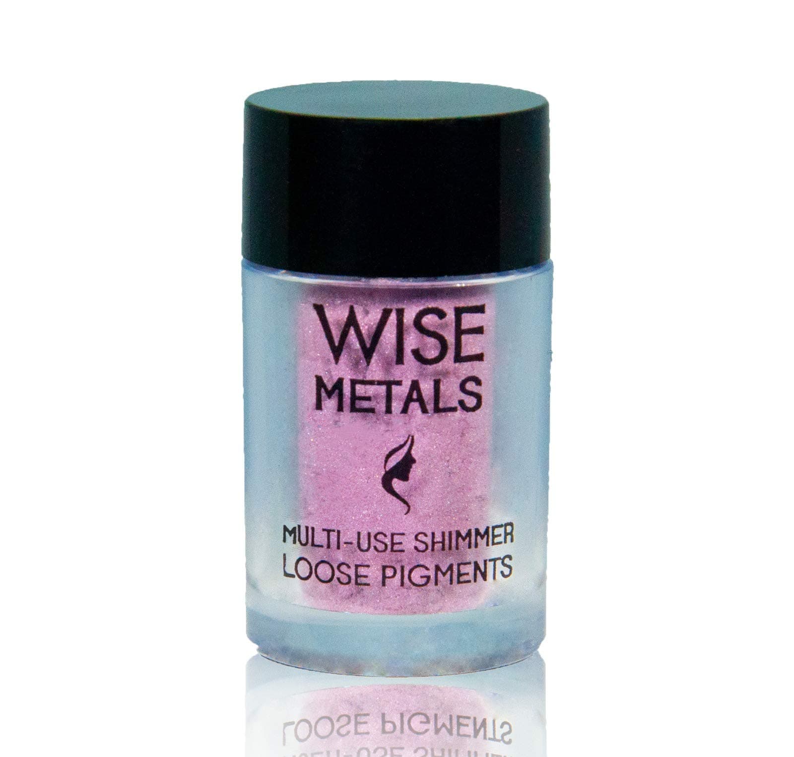 Isabelle Dupont Eye Shadow Wise Metals Series Multi-Use Shimmer Loose Pigments Colour Powders for Eye Makeup (Raspberry)