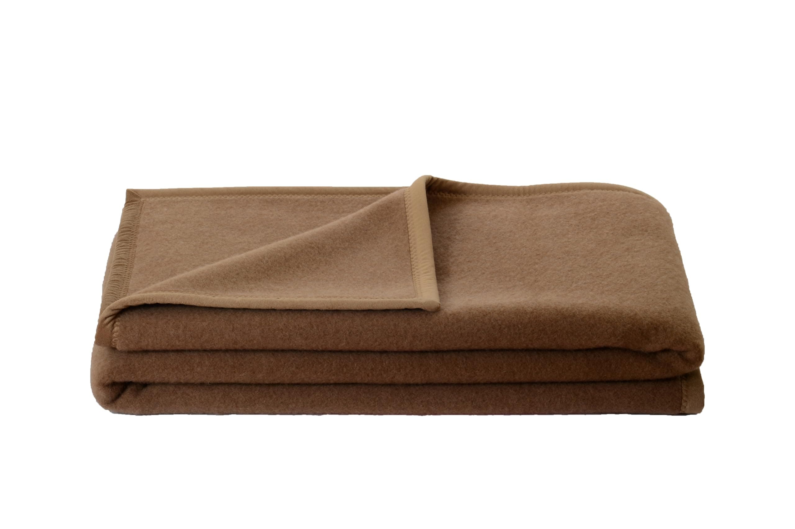 STEINBECK Mecca Blanket 100% Camel Hair Colour Camel in Three Sizes 150 x 220 cm Weight 1450 g