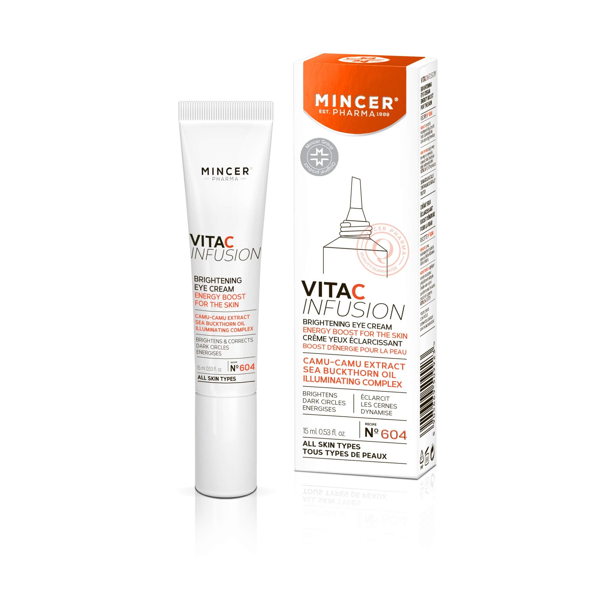 Mincer Pharma Brightening Eye Cream Vita C Infusion