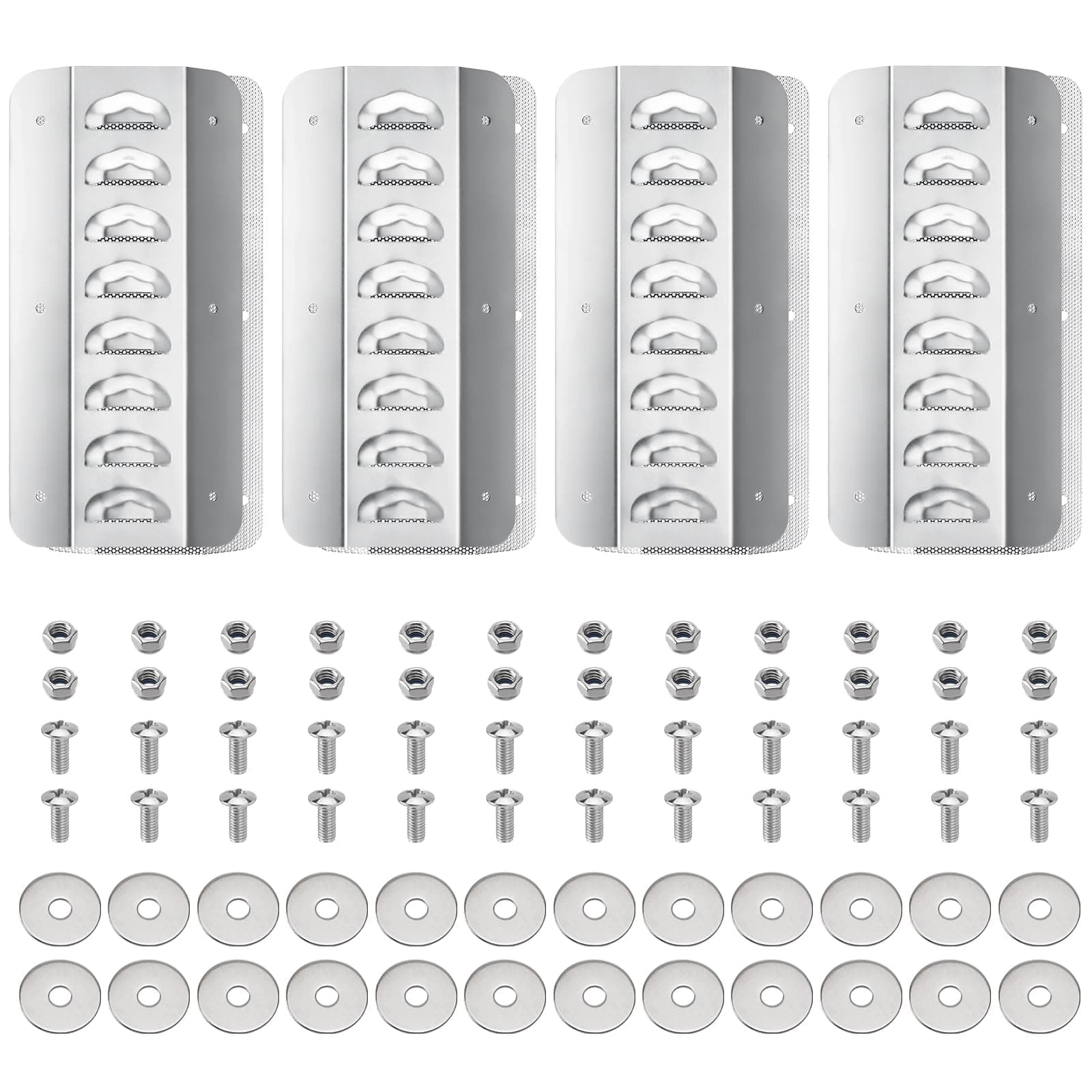 Shipping Container Vent, Cross Flow Ventilation, for Preventing Condensation and Excessive Heat, 4 Pack