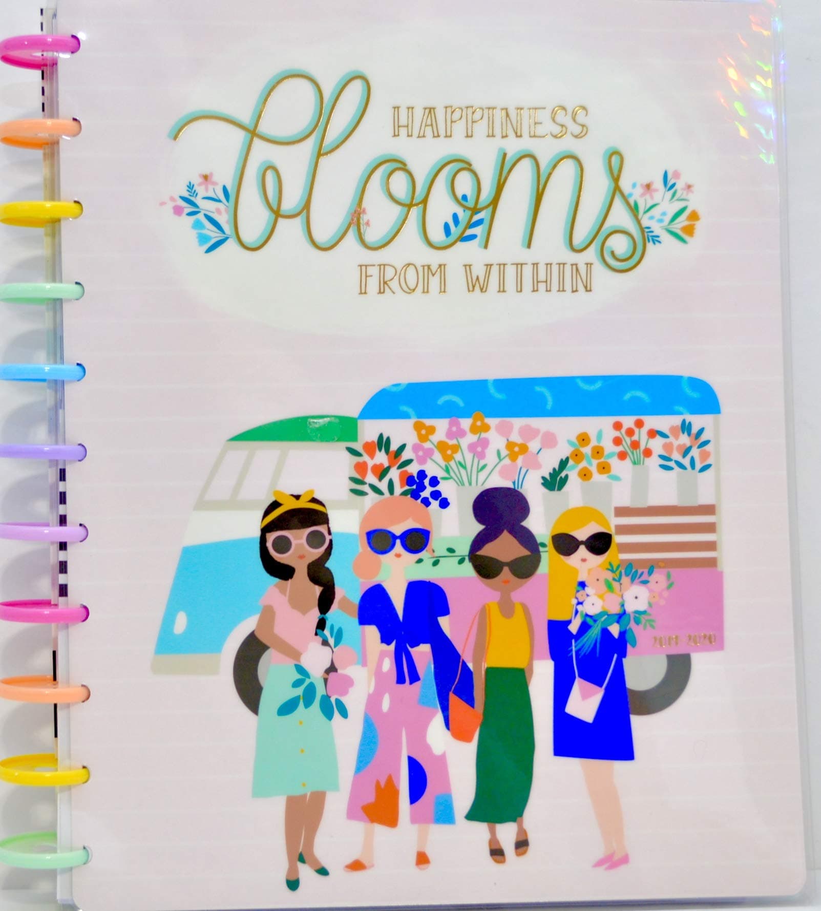 YIROCK Big Happy Planner - Squad Life - 18 Months (July 2019- December 2020)