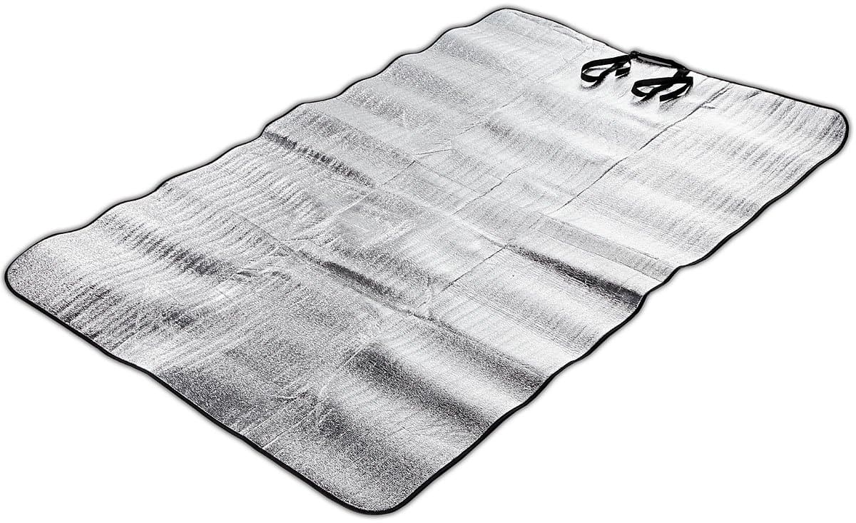 Black Canyon BC3513 Double Aluminium Mat 190 x 120 cm Silver