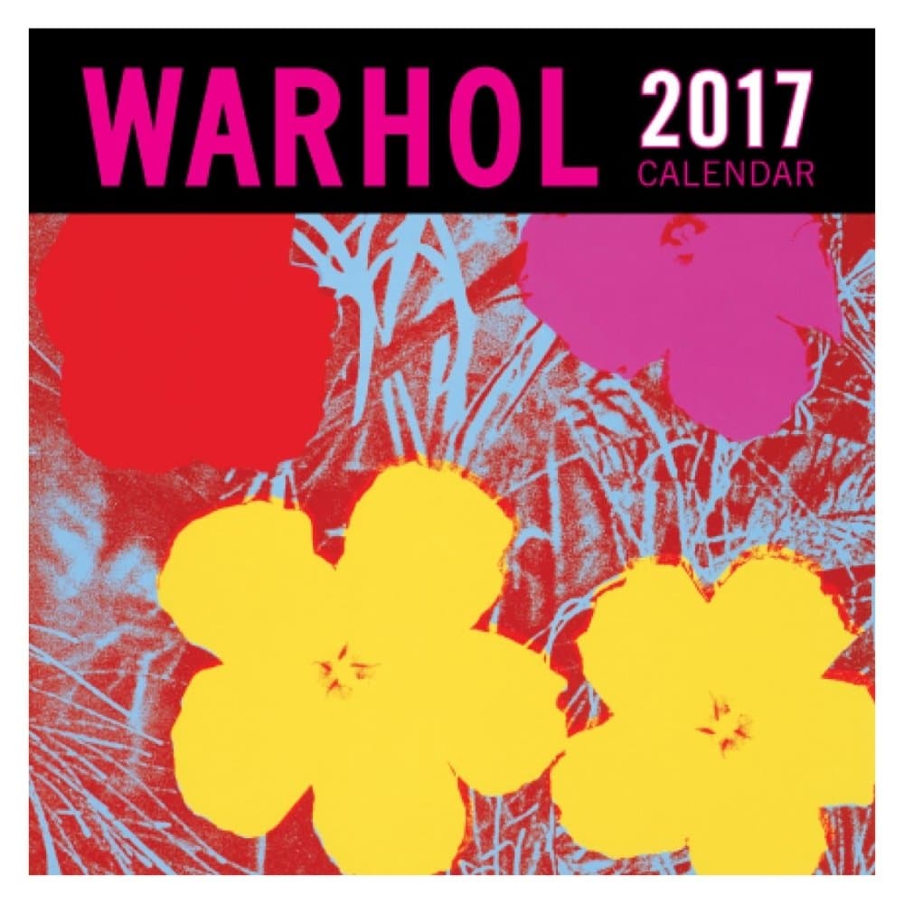 Andy Warhol 2017 Wall Calendar Calendar – Wall Calendar, July 26, 2016