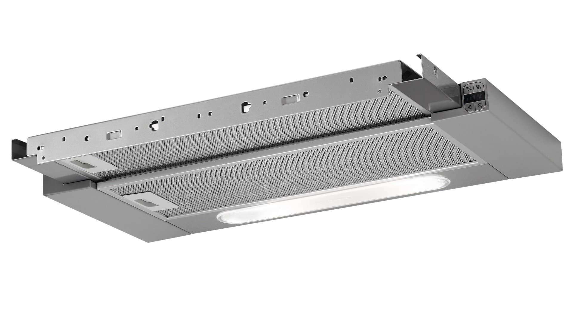 AEGdpb5650 m Built-in Cooker Hood Grey 537 M³/h a – Bell (537 M³/h, Ducted/Recirculating, A, E, D, 63 DB)