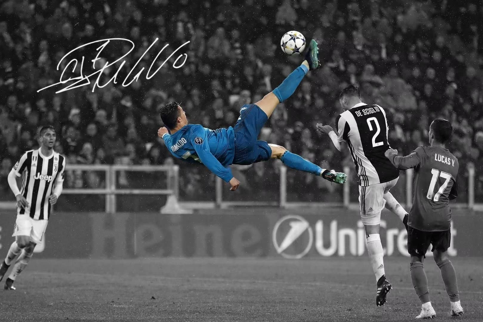 ronaldo poster Canvas Unframed 12x18 inches Soccer Star for Boys Bedroom Walls Wall Poster Motivational posters for room aesthetic