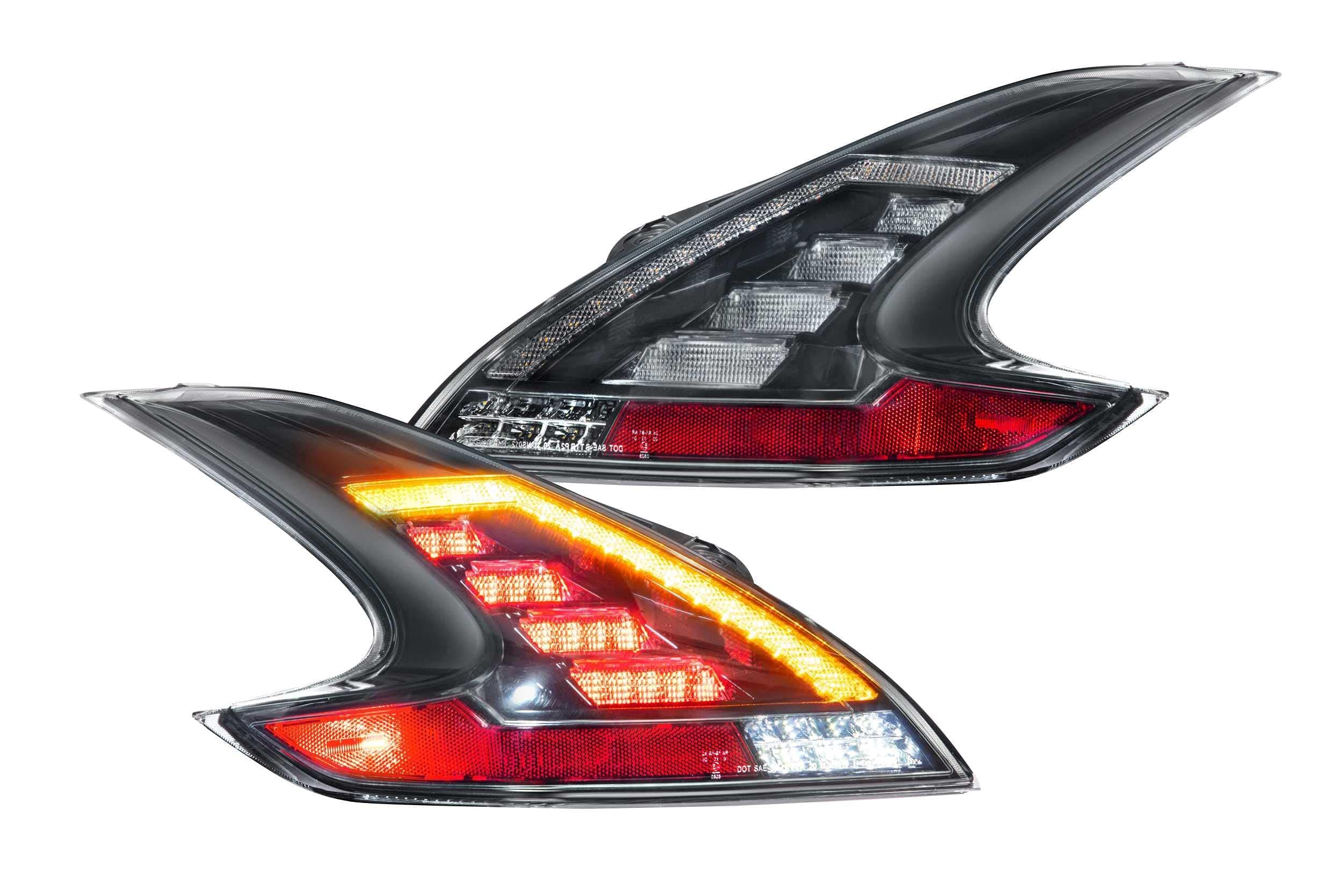 Morimoto XB LED Tail lights, Plug and Play Housing Upgrade, fits 2009-2020 Nissan 370z, DOT Approved Assemblies (1x LF419)