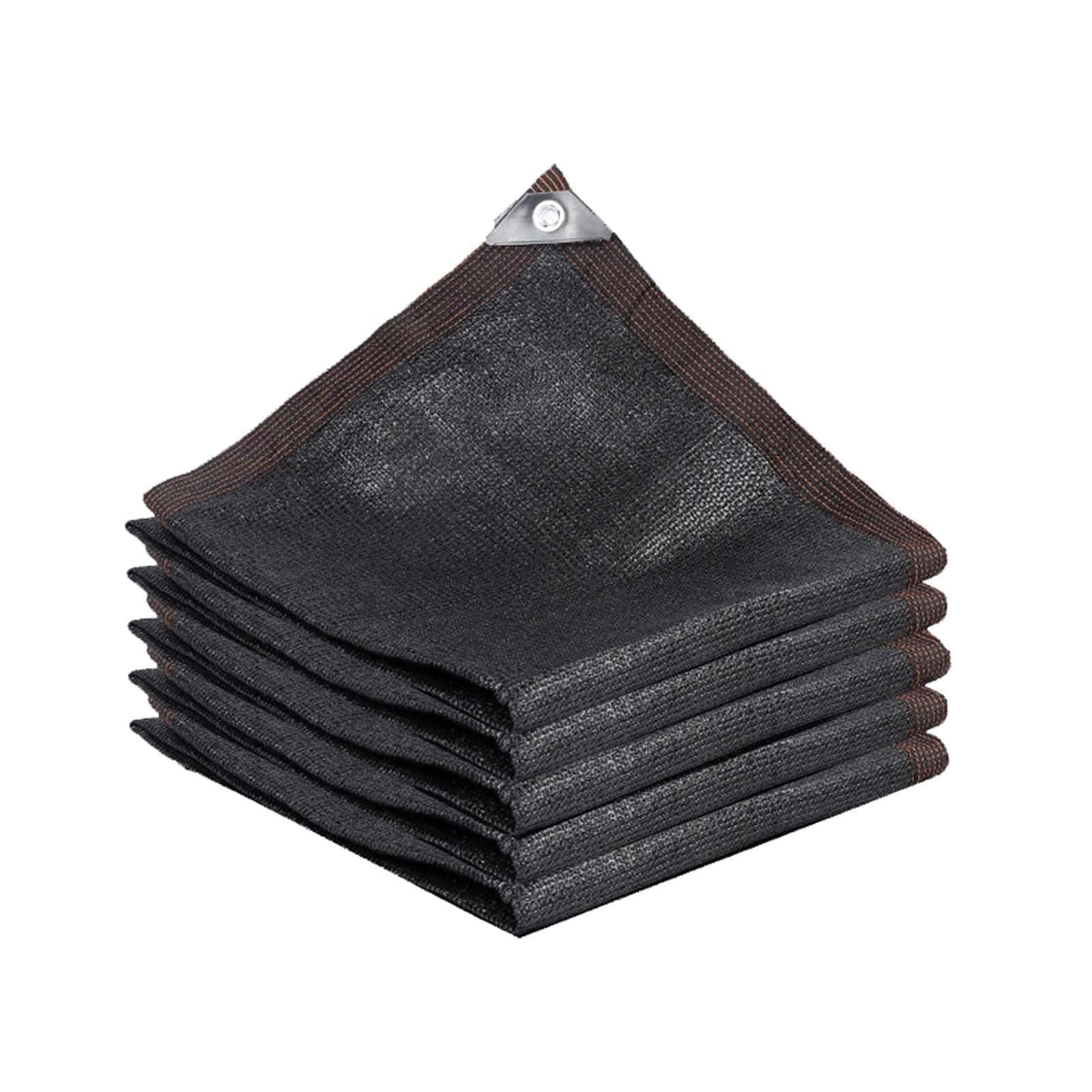 JTsuncover- 90% Heavy Duty Shade Cloth Mesh Sun Block Fabric with Grommets for Garden Cover Flowers Plants Patio Lawn Green 6ft X 10ft