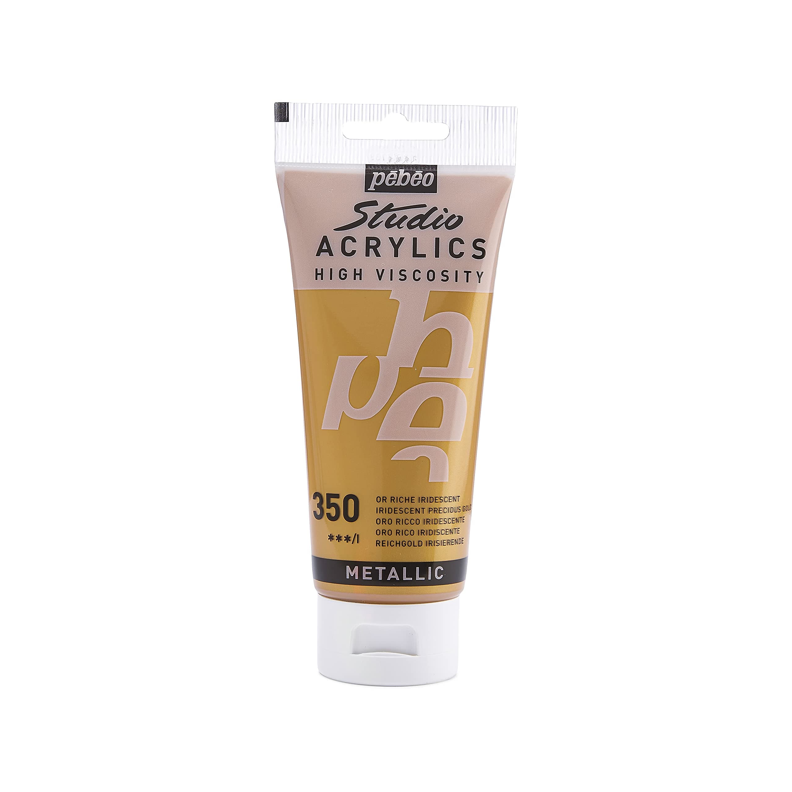 Acrylic Fine Studio Acrylics - Precious Gold - Precious Gold 100ml/3.38oz