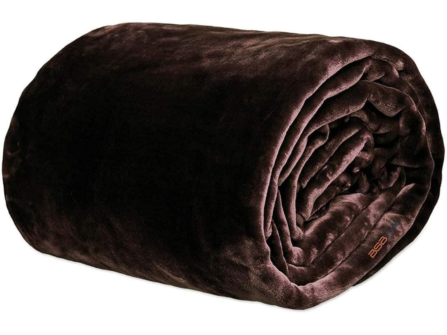 BSB Home 500 GSM Warm and Super Soft Light Weight Single Bed Mink Blanket for Winter(Brown),500 tc