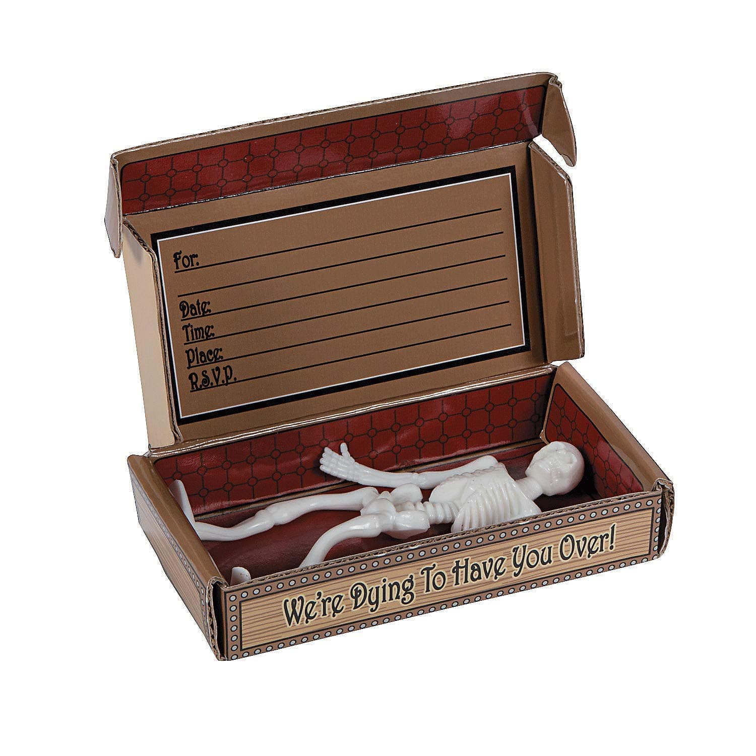 Coffin Invitations In A Box (1 dz)