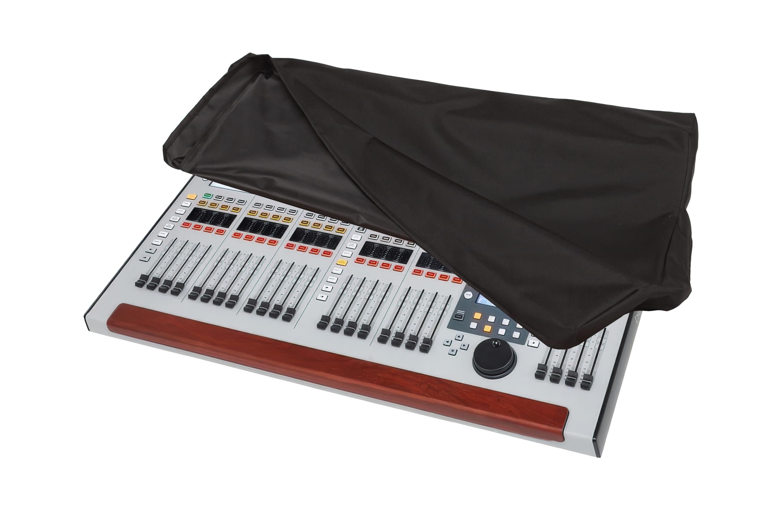 Premium Dust Cover for BEHRINGER WING 48-Channel Digital Mixer – Water-Resistant, Anti-Static, Heavy-Duty Black Fabric Protector by DigitalDeckCovers