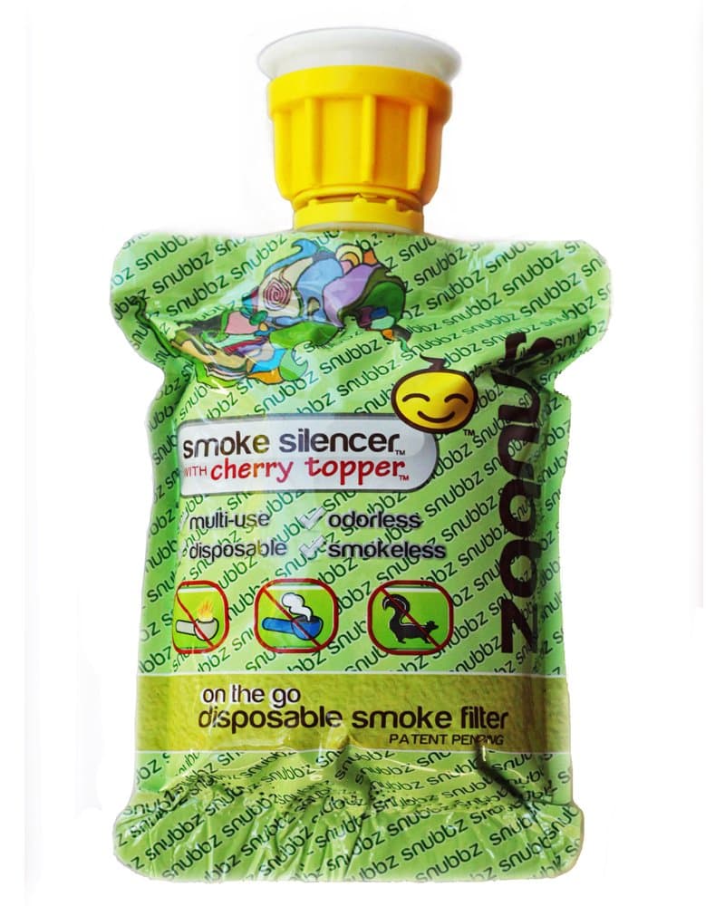 Snubbz Smoke Silencer - Portable Smoke Filter and Sploof. Keep Your Smoke to Yourself! Travel-Friendly