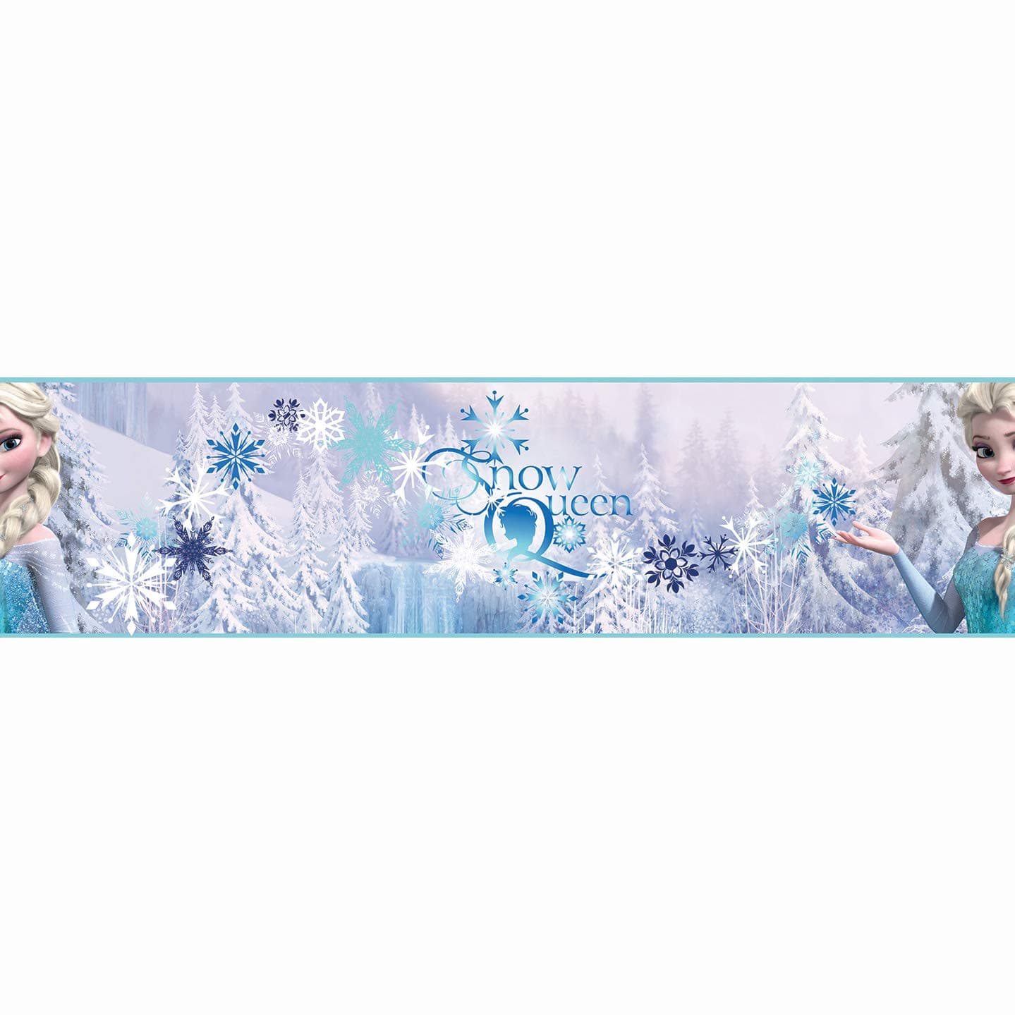 Disney Frozen Snowqueen Wallpaper Border 5 Metres