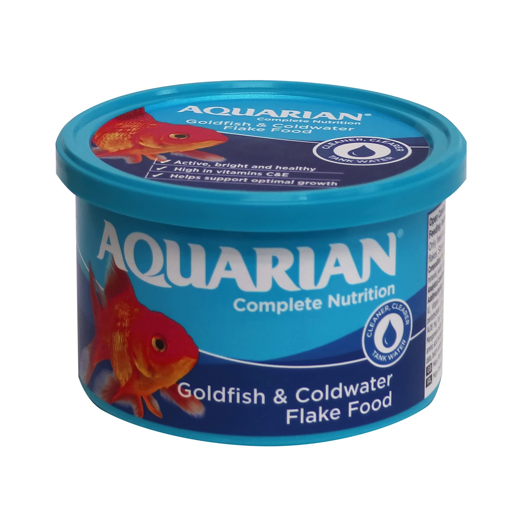 AQUARIAN Api Goldfish Flakes (Also Suitable for Small Pond Fish), 50 G Container