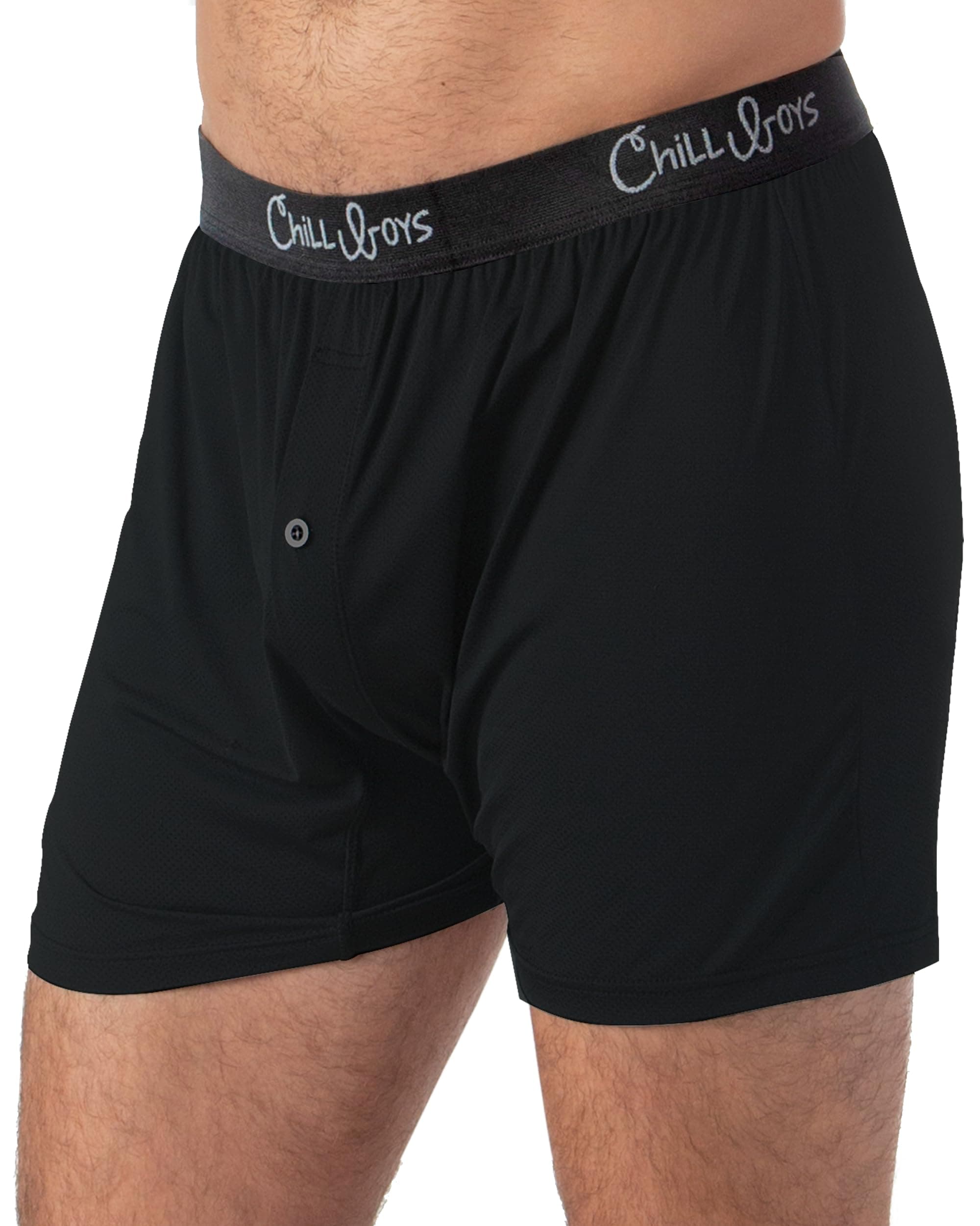 Performance Boxers -Cool Comfortable Men's Boxer Shorts. Soft Anti-Chafing Underwear for Men. Tagless Boxers