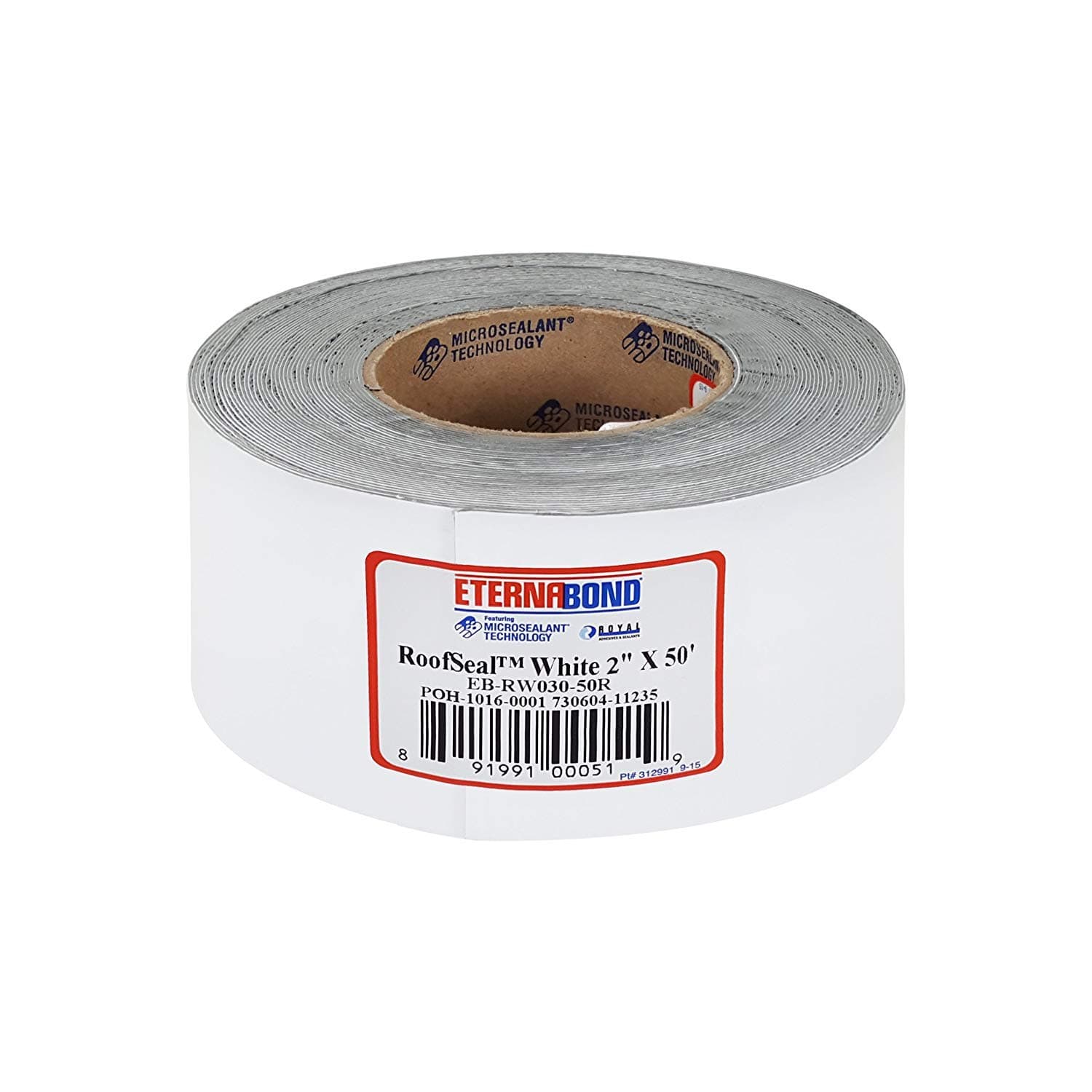 RSW-2-50 RoofSeal Sealant Tape, White - 2" x 50'