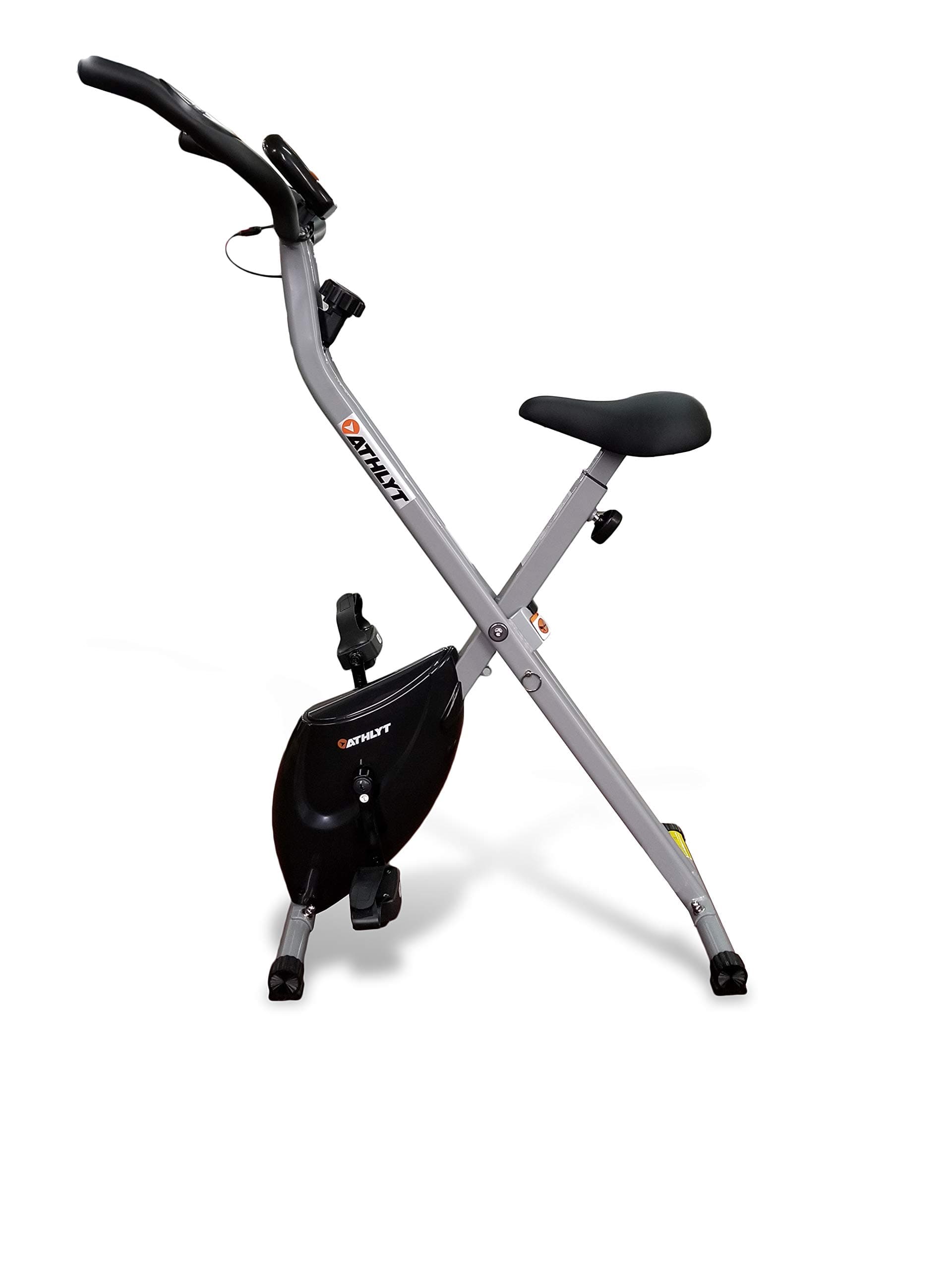 Athlyt Basic Folding Exercise Bike Basic, Grey