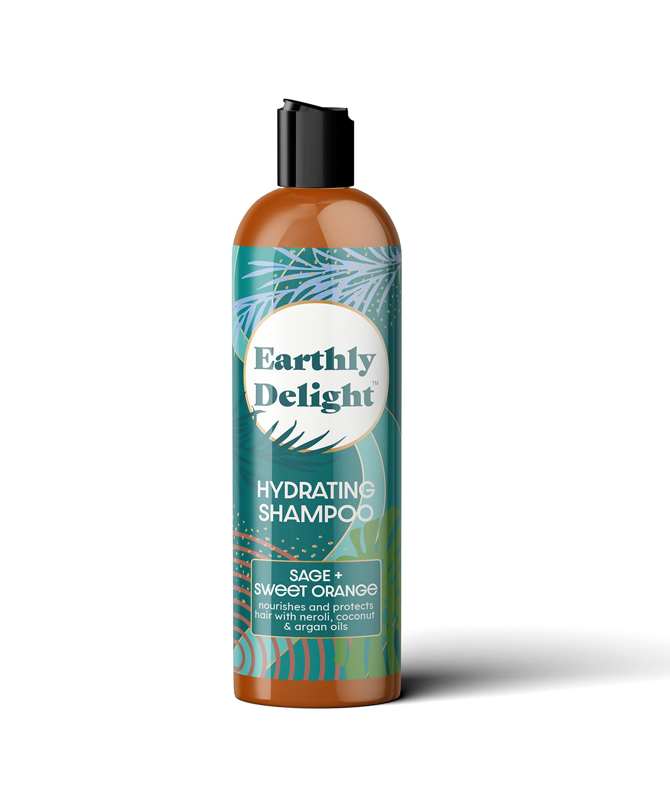 Earthly Delight | Herbal Shampoo - Sage & Sweet Orange | All Natural & Protein Rich (16 oz)