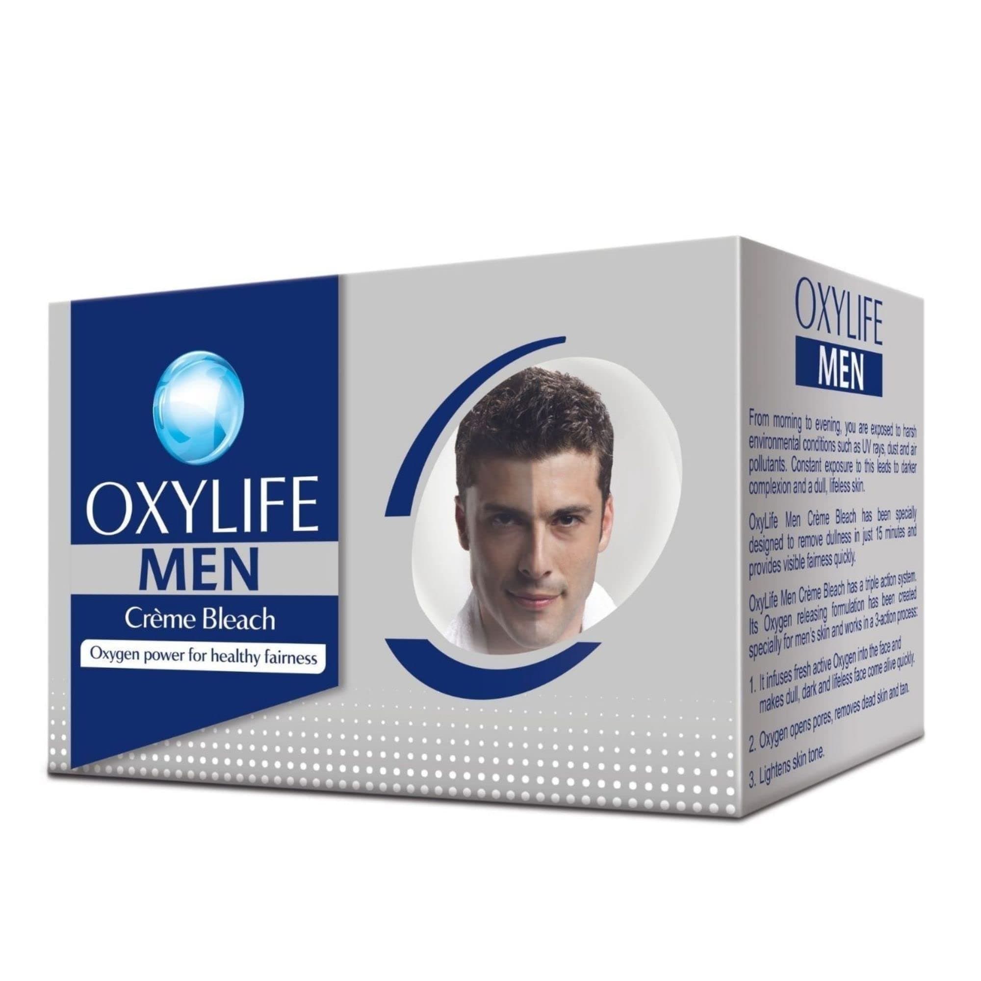 Oxylife Men Creme Bleach - 150 Gm