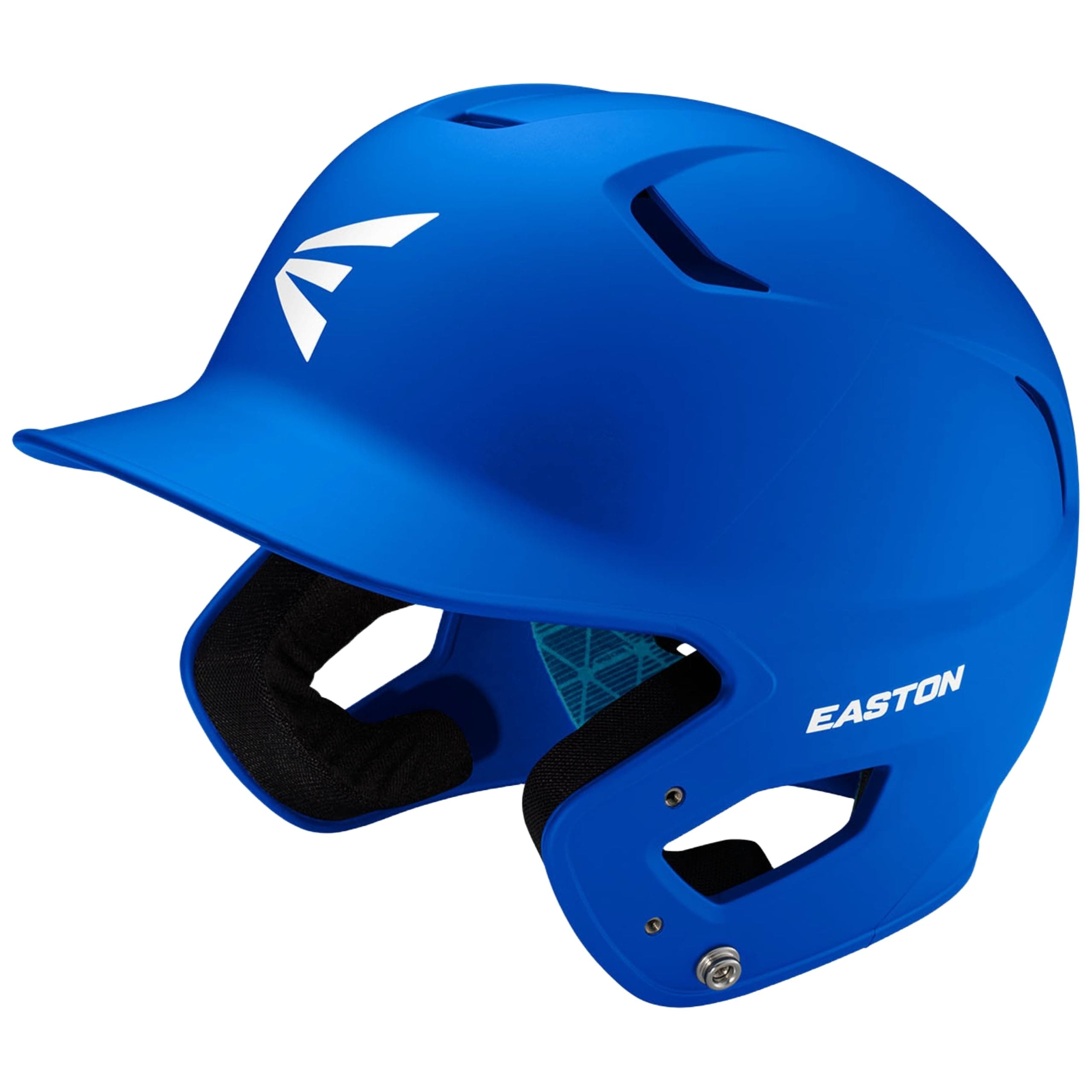 EastonZ5 2.0 Baseball Batting Helmet Matte Finish Series, 2021, Dual-Density Impact Absorption Foam, High Impact Resistant ABS Shell, Moisture Wicking BioDRI Liner, JAW GUARD Compatible