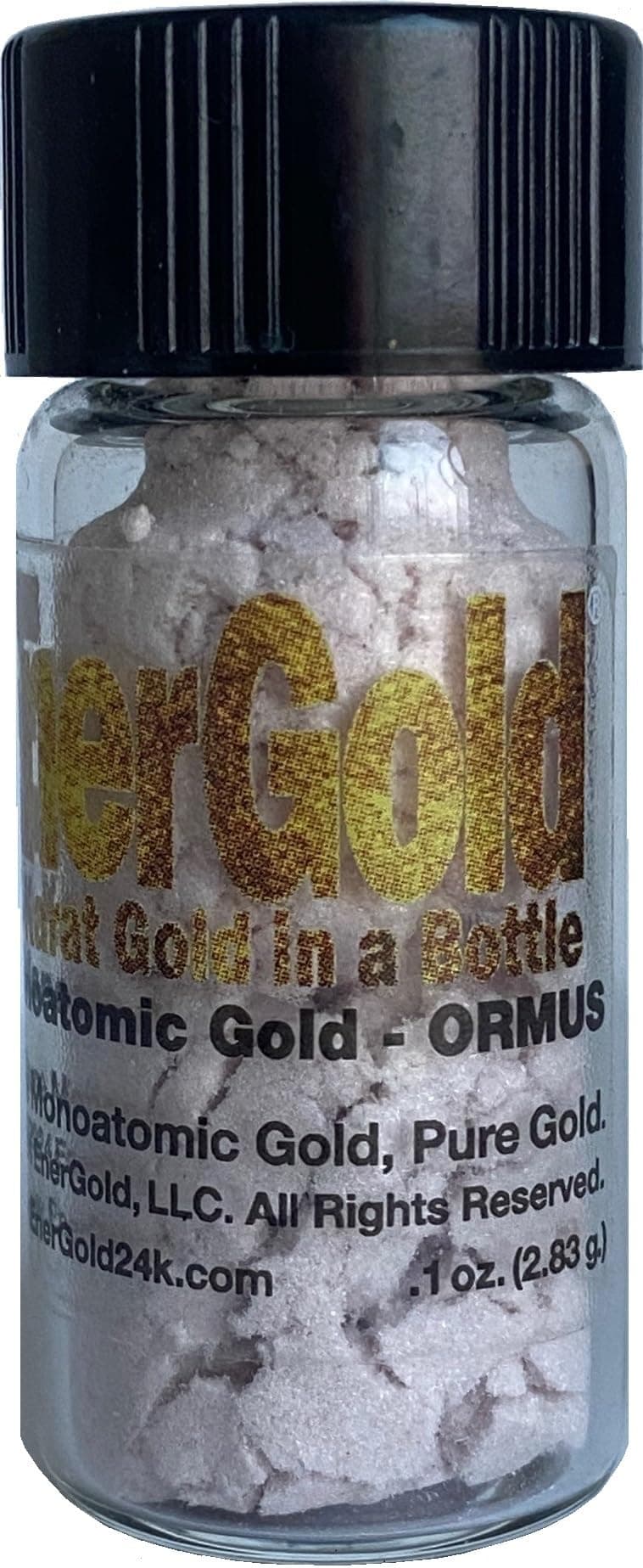Monoatomic Gold/ORMUS: World's ONLY Pure-G O L D! Deflect Radiation, EMFs, & Low-Energy Frequencies; Repair DNA, Pineal Gland, & All Tissues of the Body; Energize Your Aura & Chakras,...