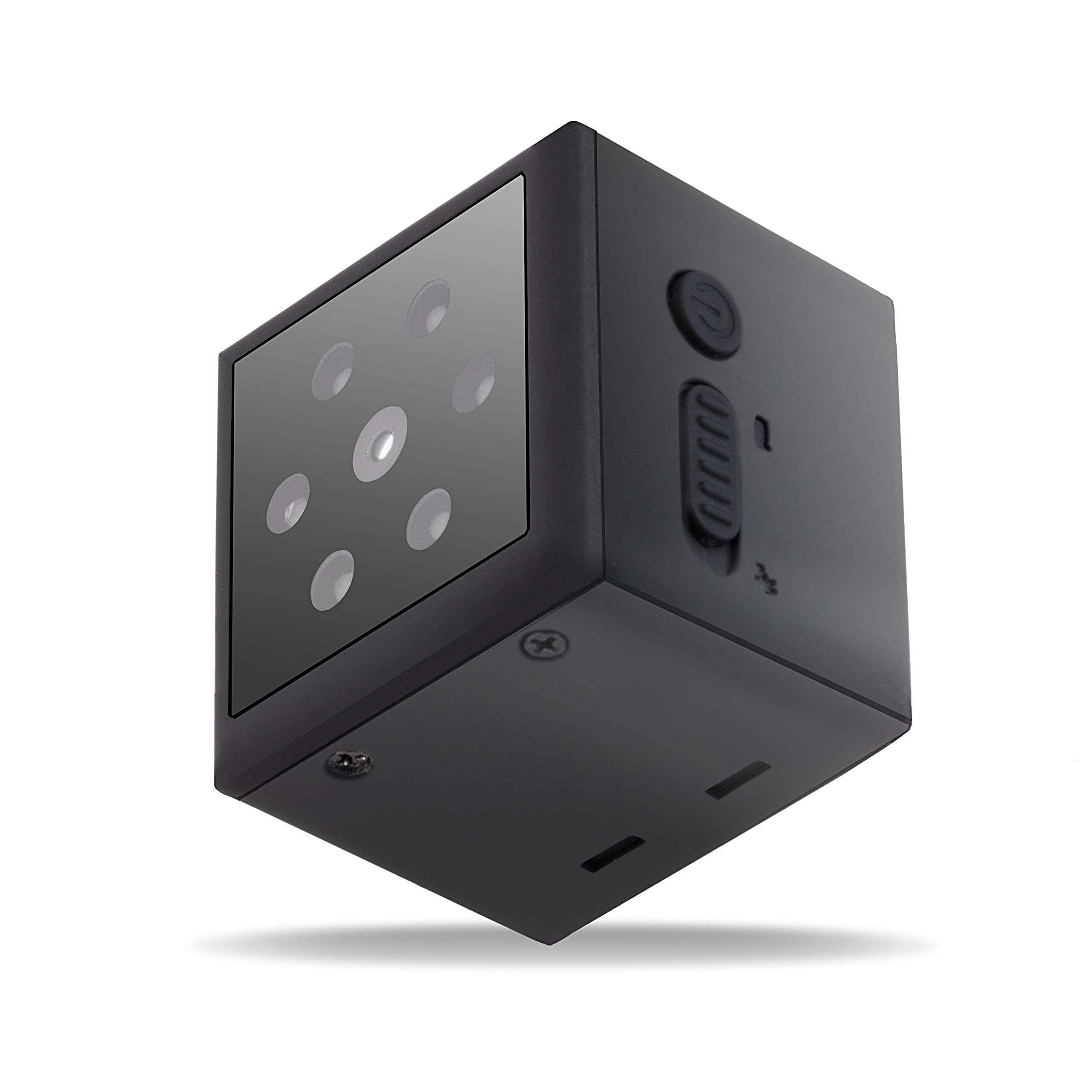 Mini Hidden Camera Support up to 128GB Memory Card Nanny Camera with Night Vision Motion Detection- Wireless for Indoor Outdoor use- 1080HD-No WiFi Required-Security for Home or Business