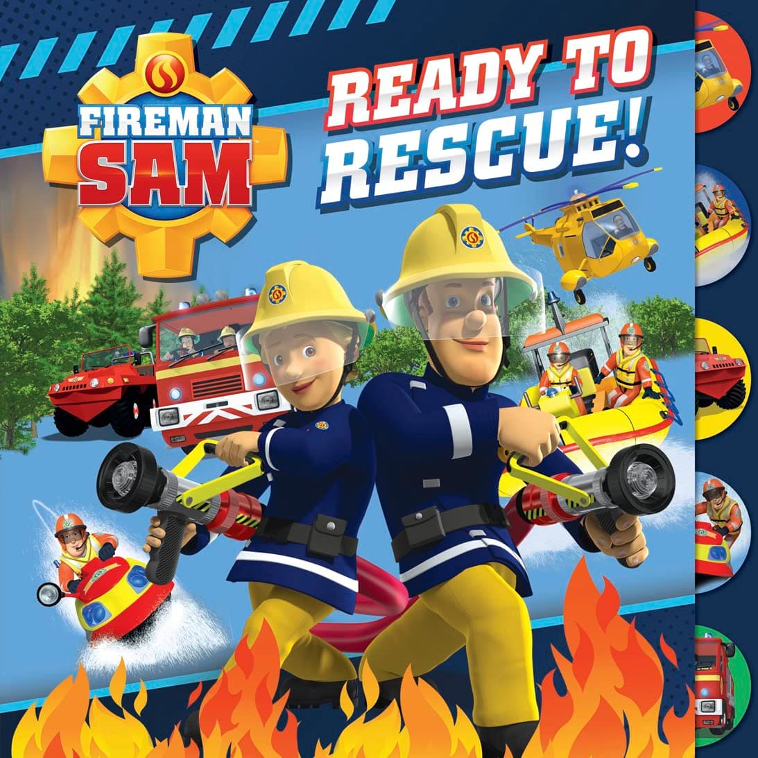 Fireman Sam: Ready to Rescue (Tabbed Board) Board book – May 2, 2019