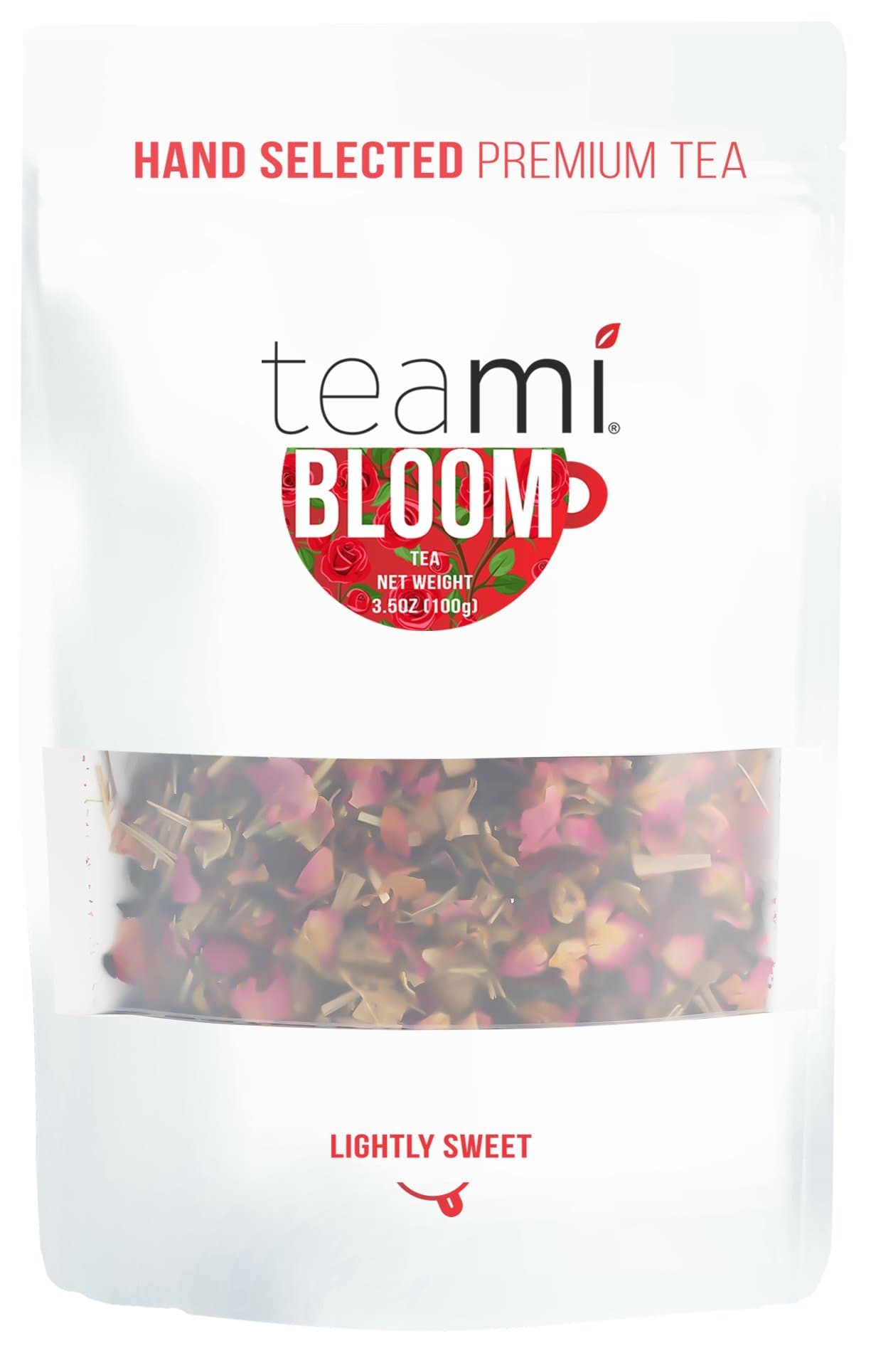 Bloom Rose Petal Tea - Loose Leaf, 25 Servings