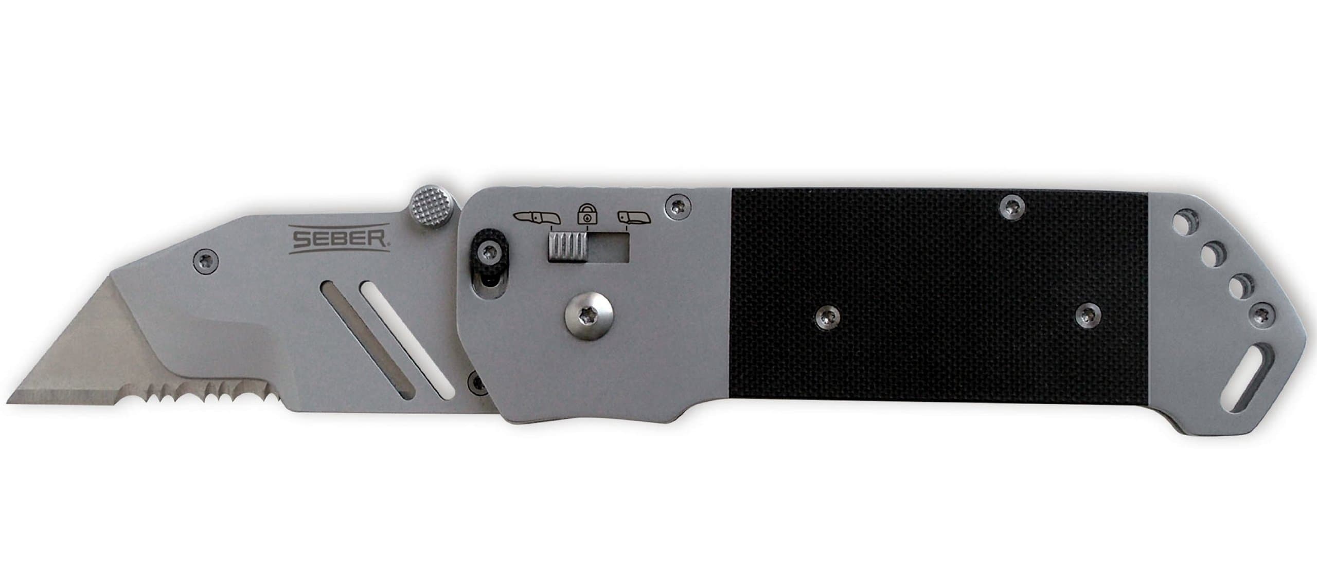 Seber Ratcheting Locking Utility Knife