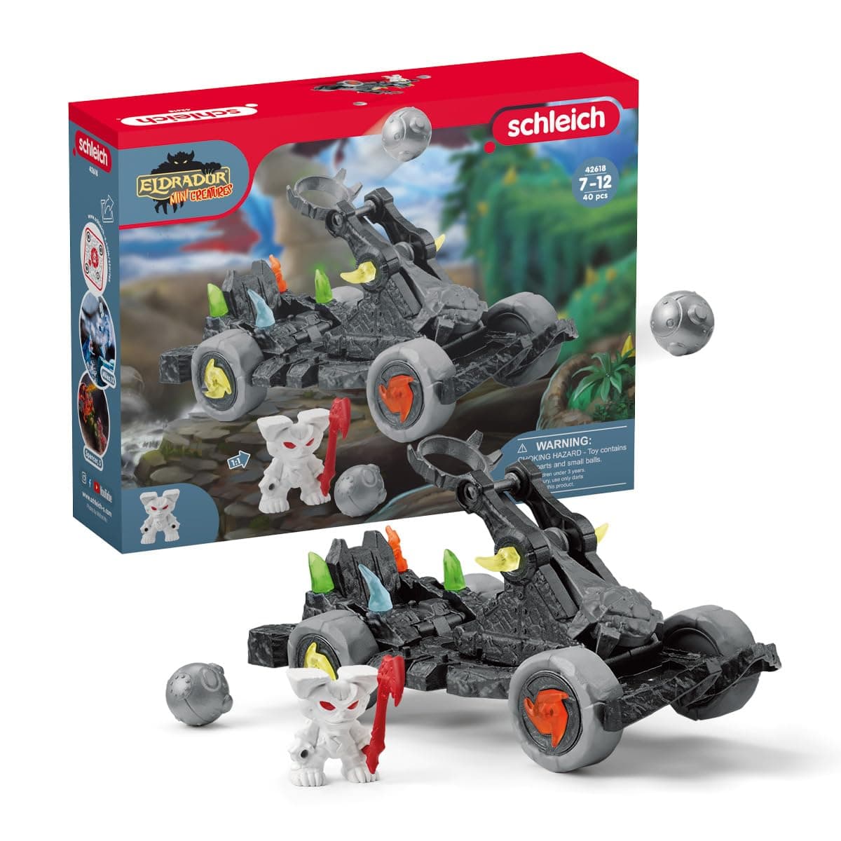 - Eldrador Creatures Action Figure Toys for Boys and Girls, Catapult Truck Set with Mini Creatures, Ages 7+