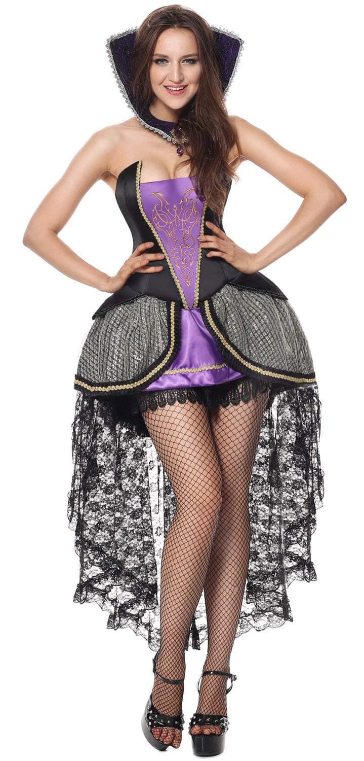 Women's Deluxe Evil Queen Halloweens Costumes