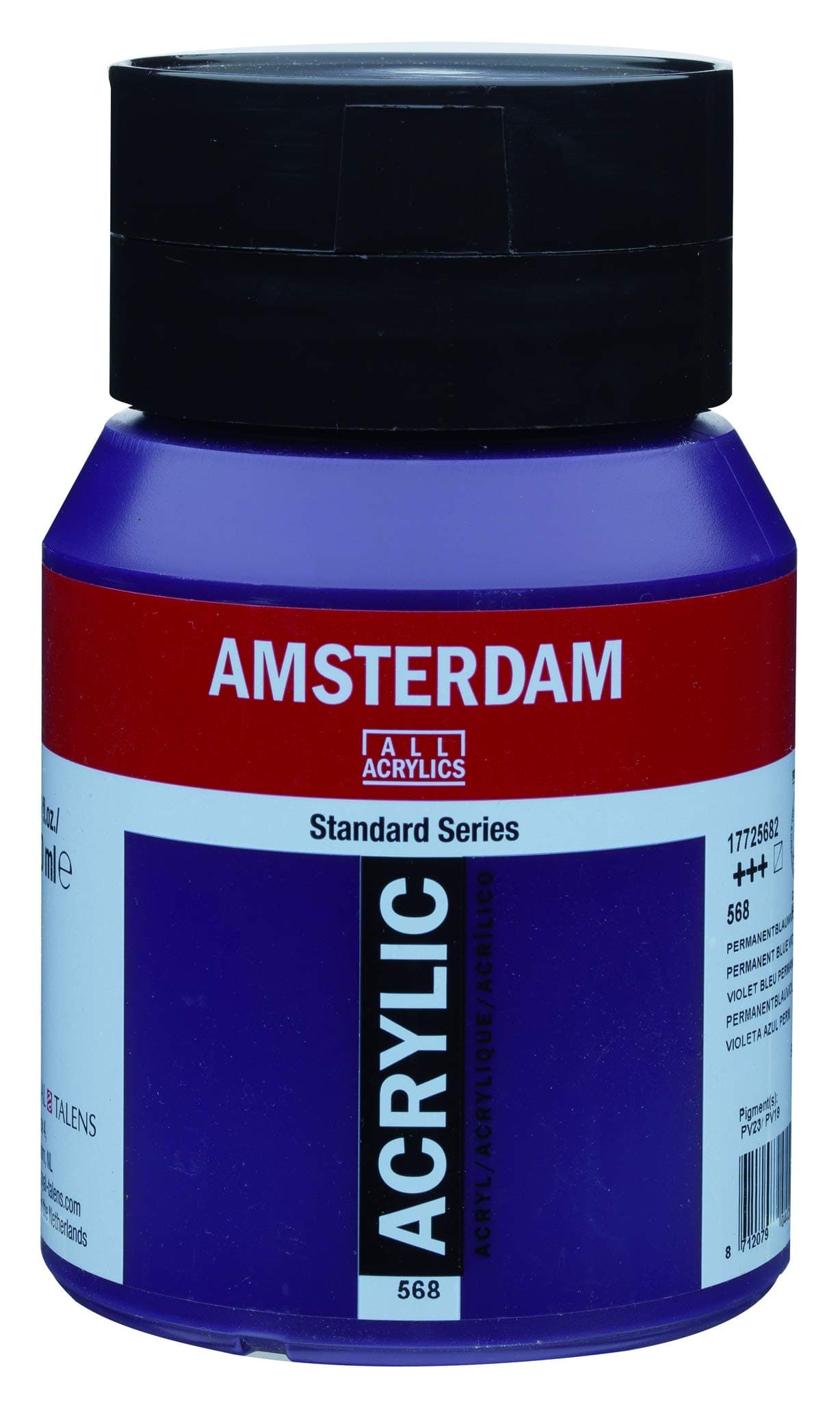 AmsterdamStandard Series Acrylic Paint, 500ml, Permanent Blue Violet