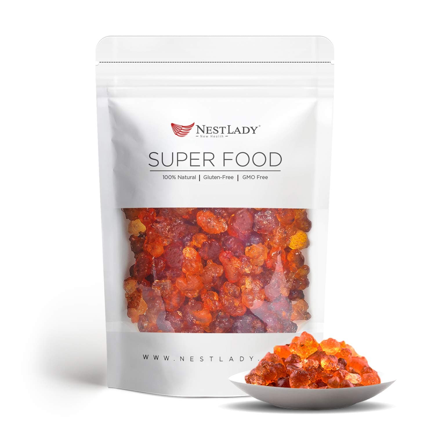 NESTLADY Natural Wild Peach Gum Edible Peach Blossom Tears Tao Jiao 150g